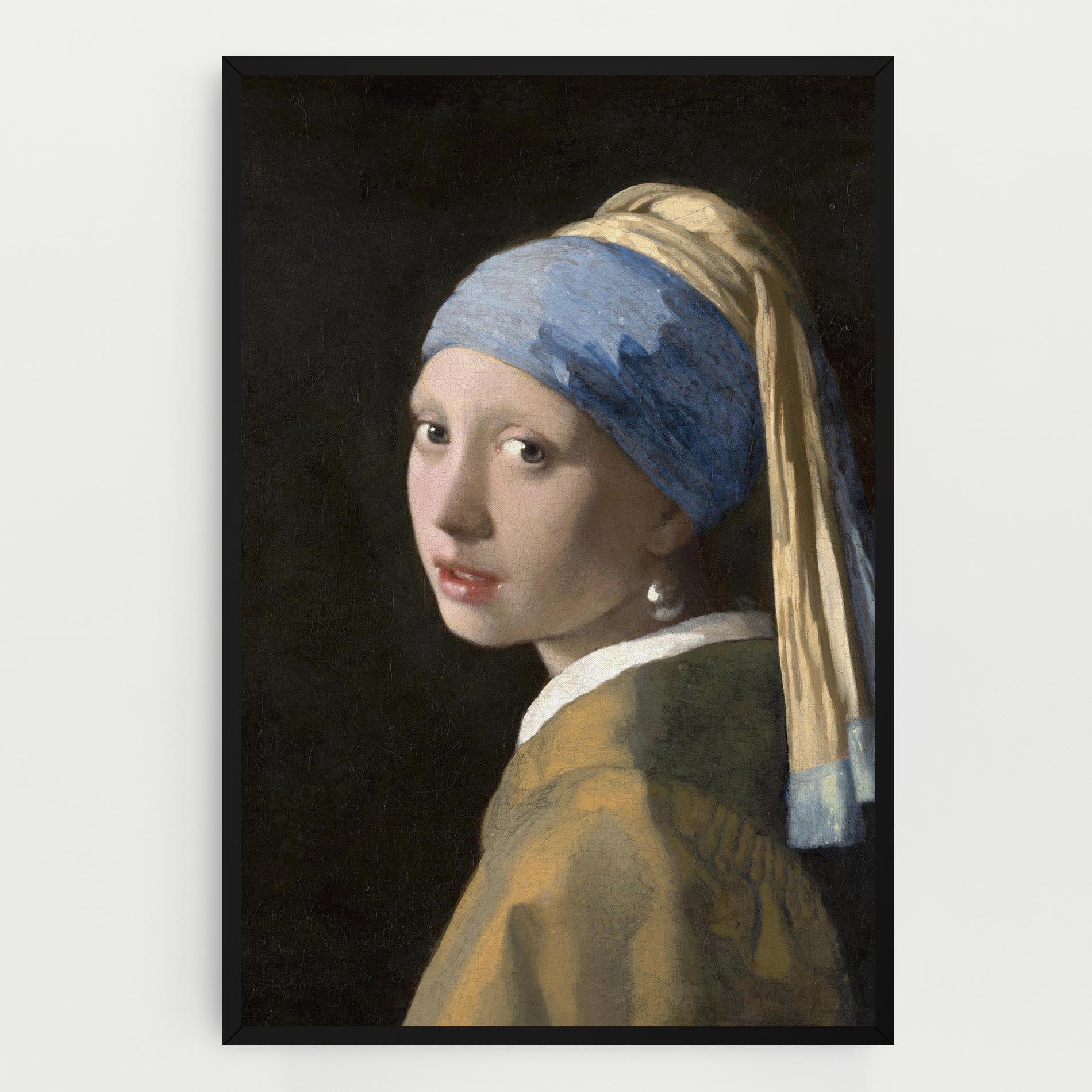 Tablou Canvas Girl With A Pearl mockup 0