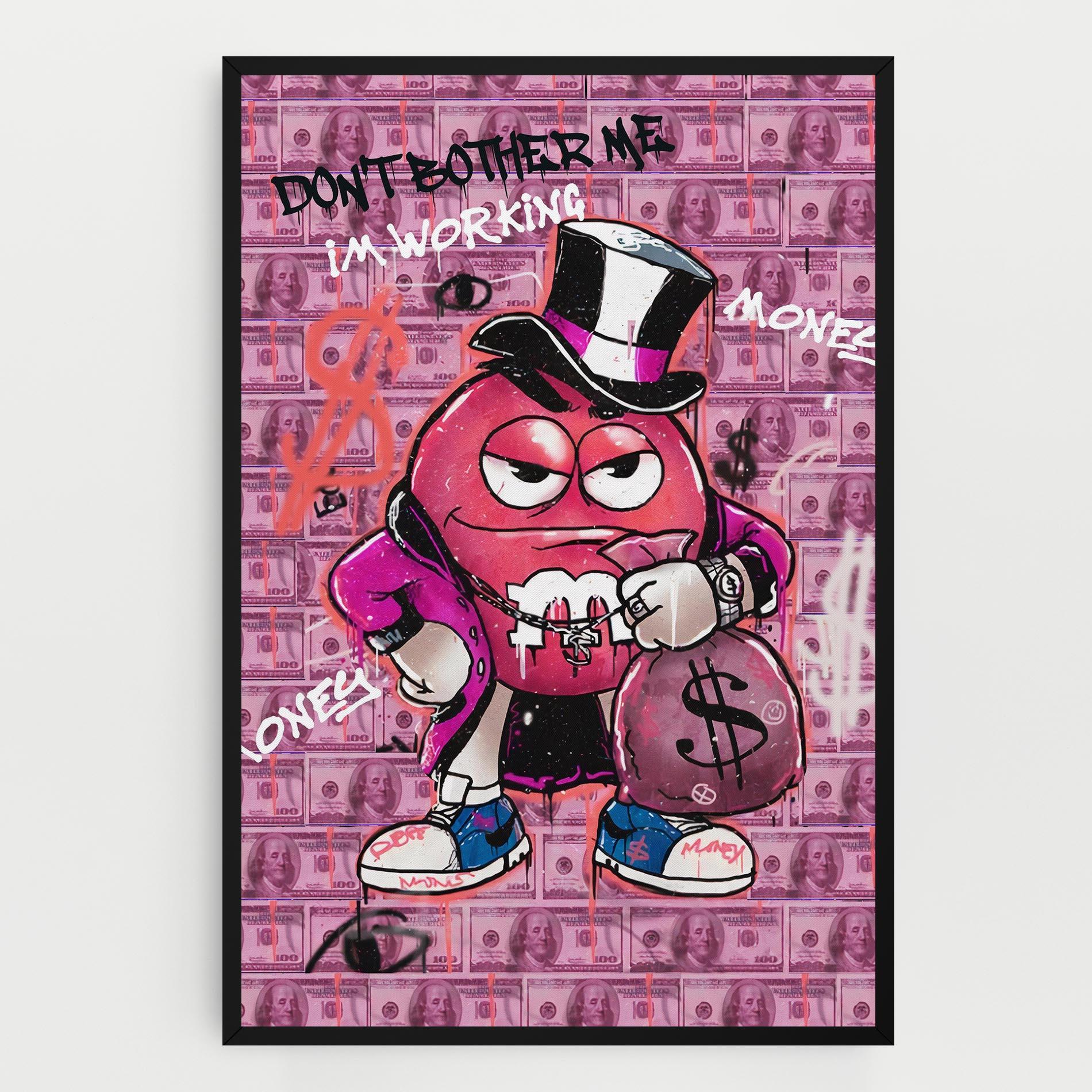 Tablou Canvas Give Me Your Money mockup 0