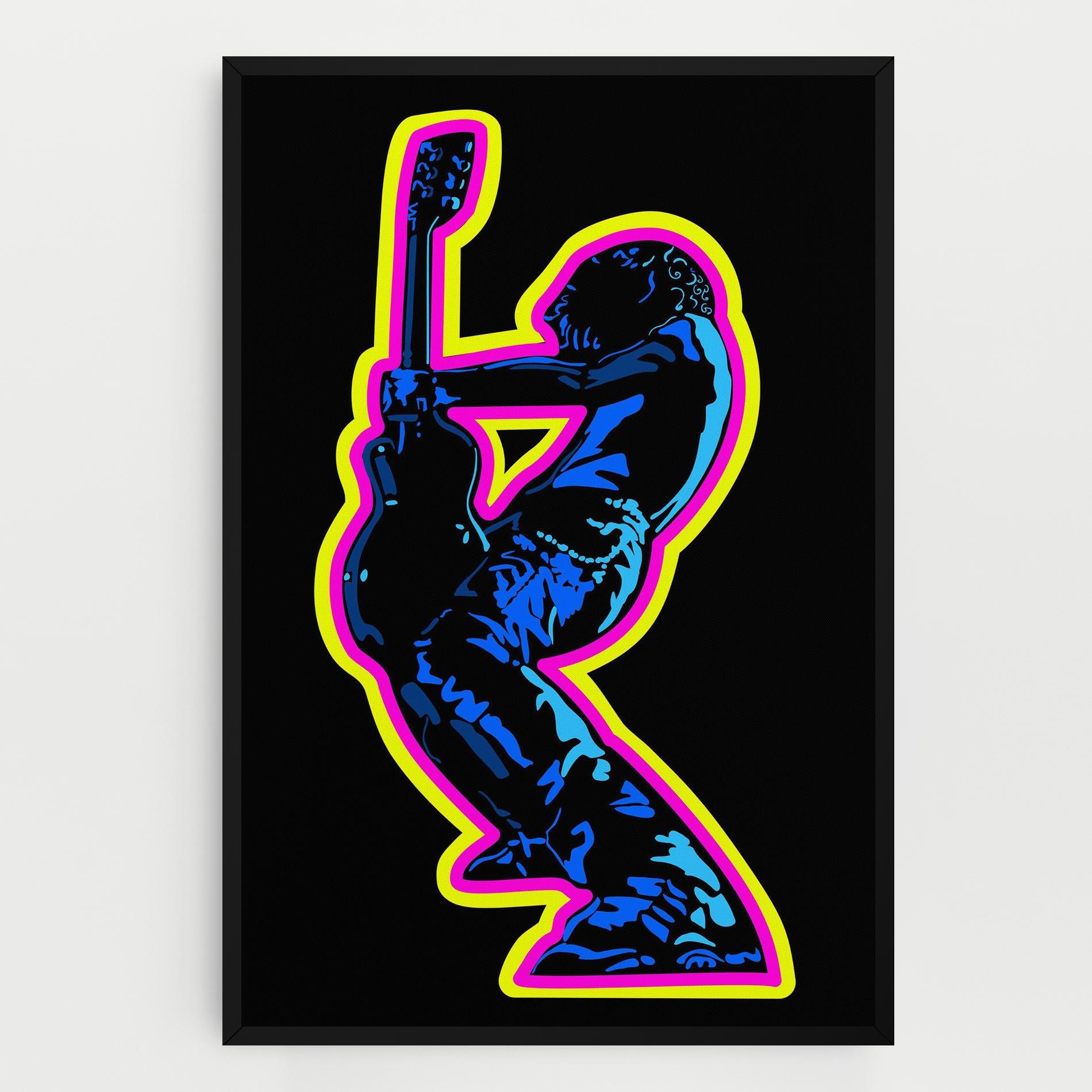 Tablou Canvas Guitarist Art mockup 0