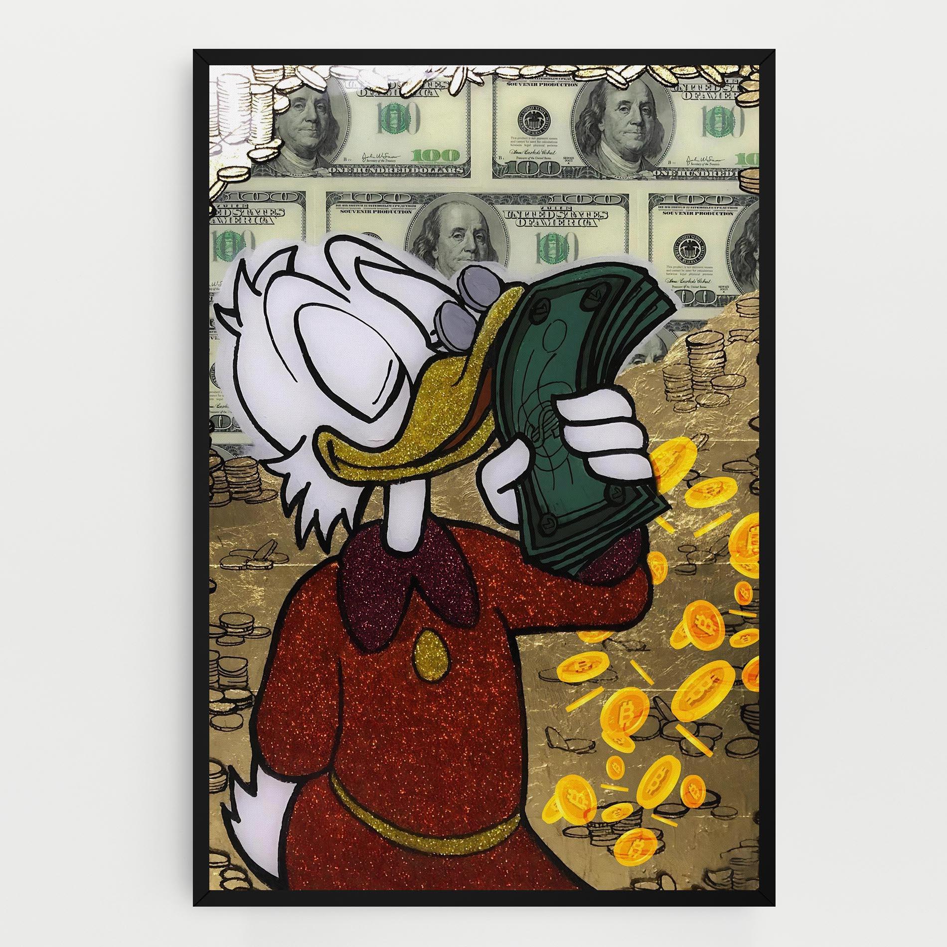 Tablou Canvas Smell Like Money mockup 0