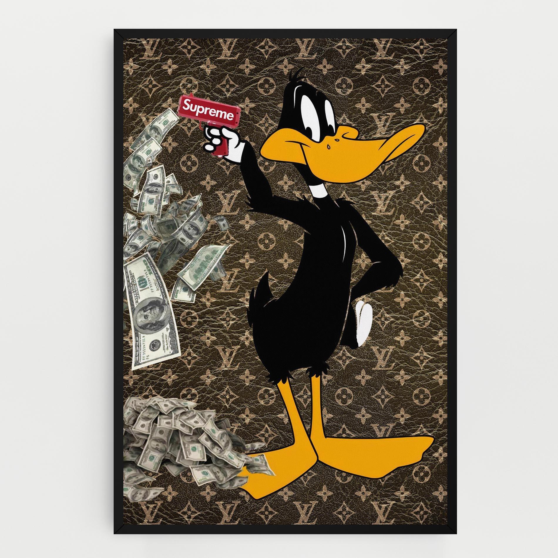 Tablou Canvas Supreme Daffy mockup 0