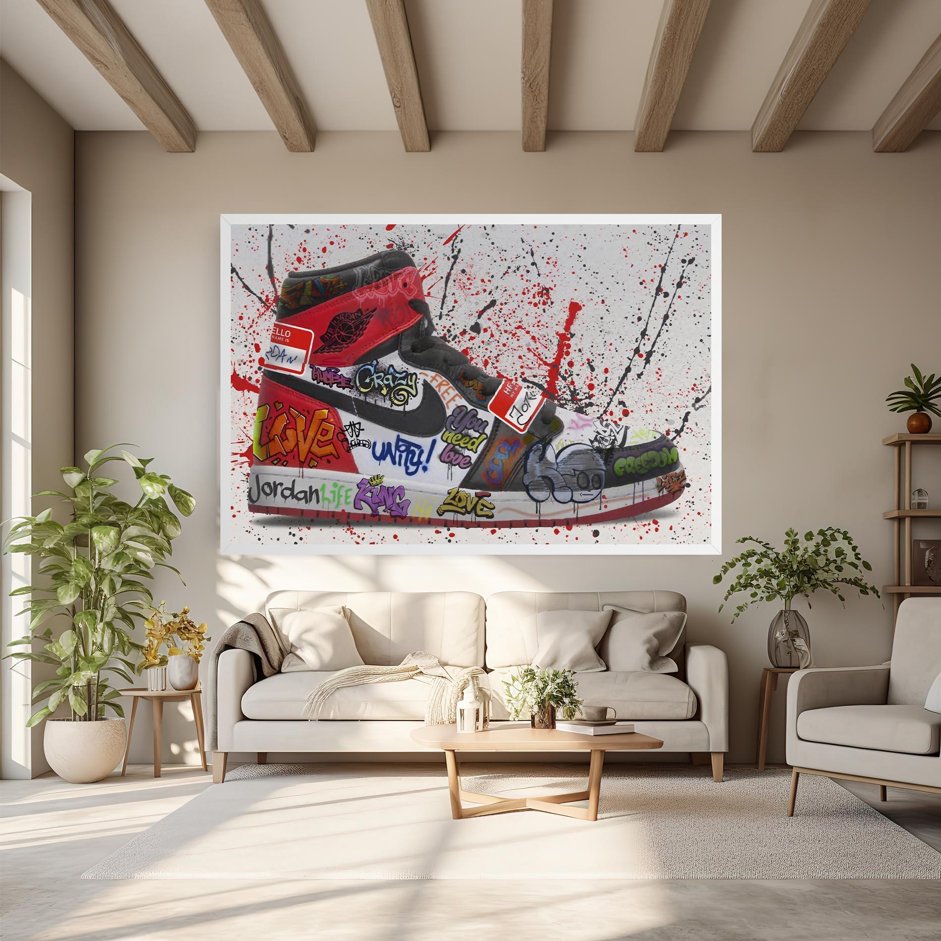 Tablou Canvas Jordan Drip mockup 6