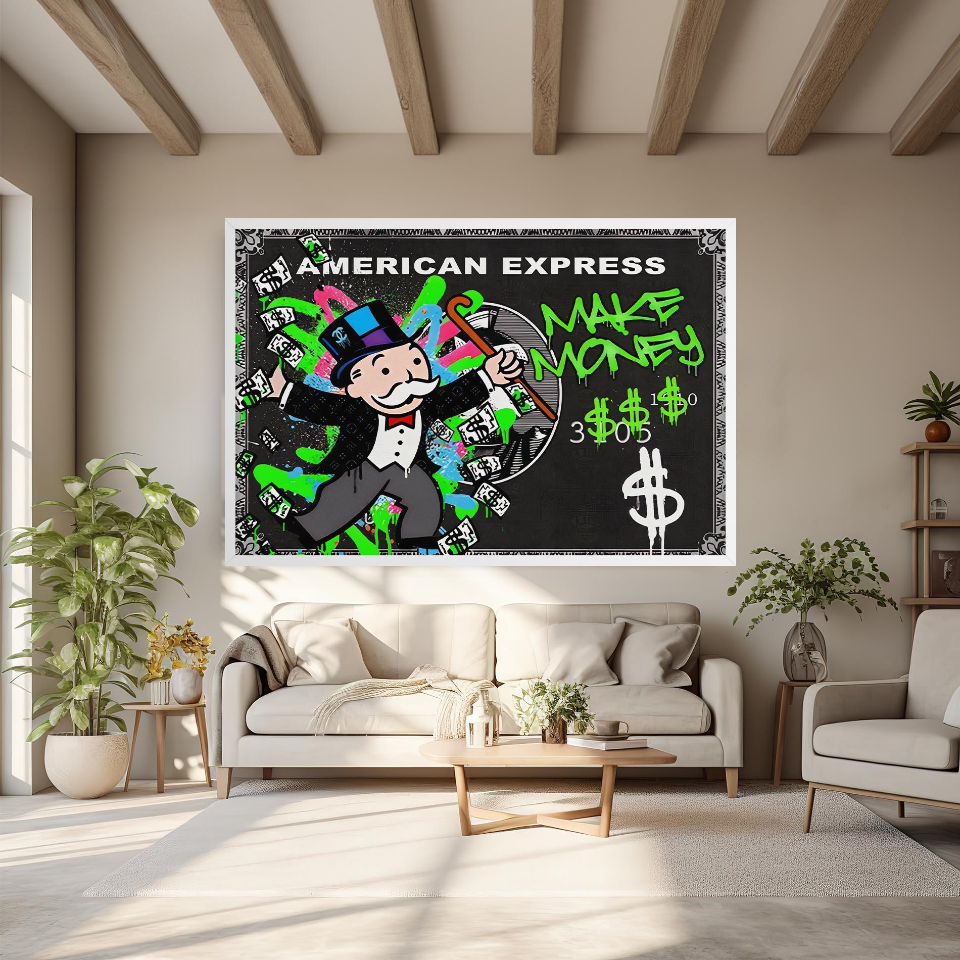 Tablou Canvas Make Money mockup 6