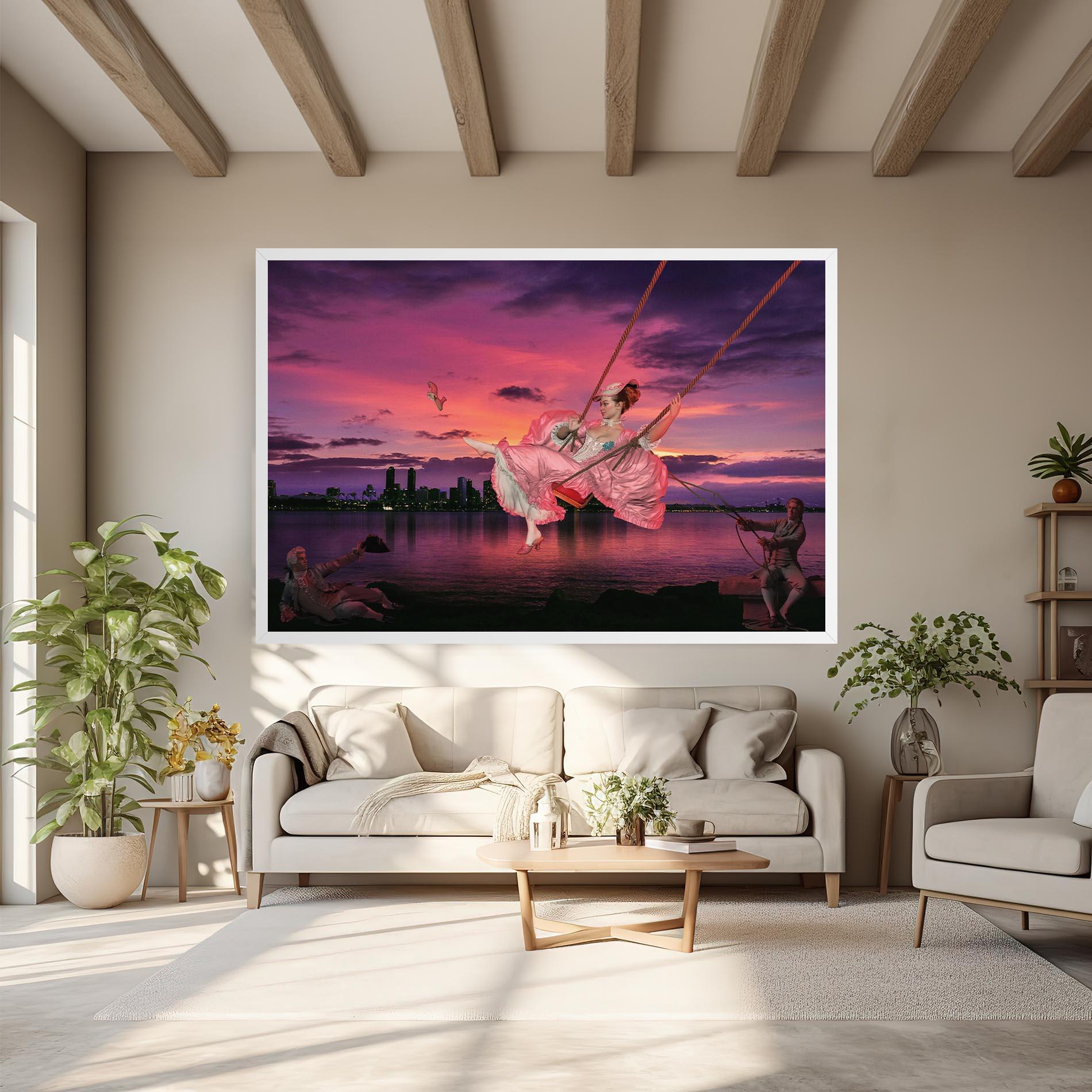 Tablou Canvas Once Upon A Sunset mockup 6