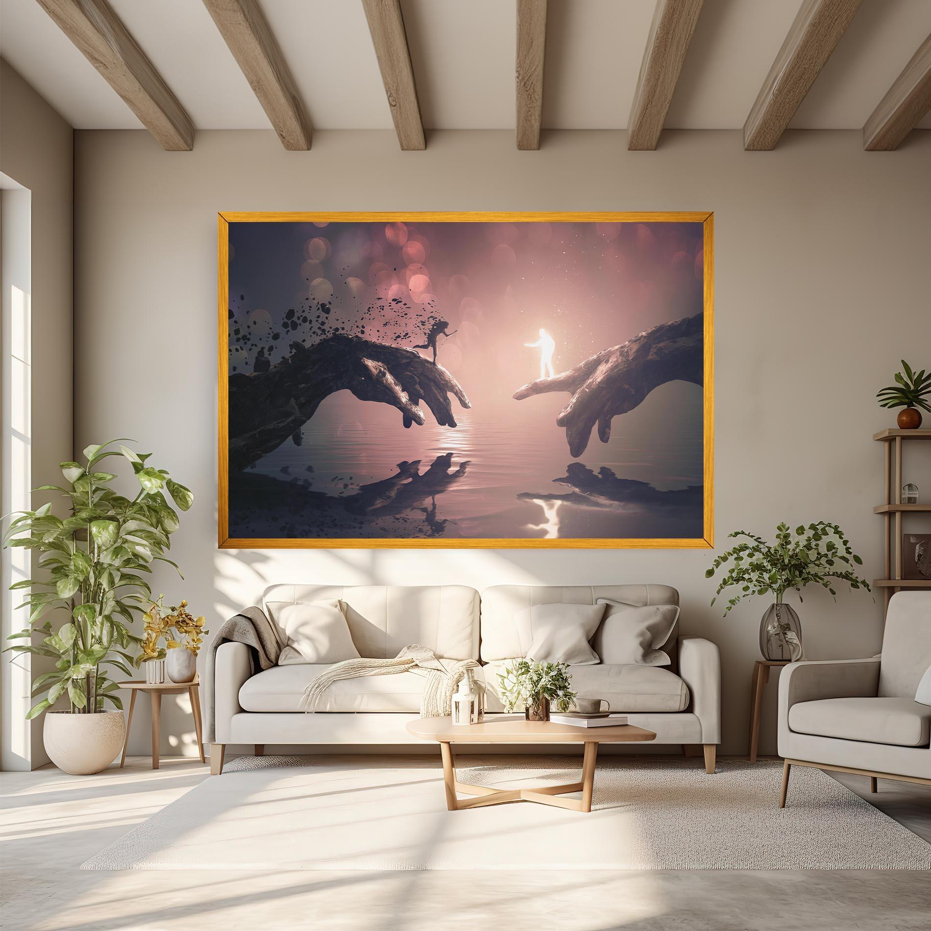 Tablou Canvas Life Story mockup 6