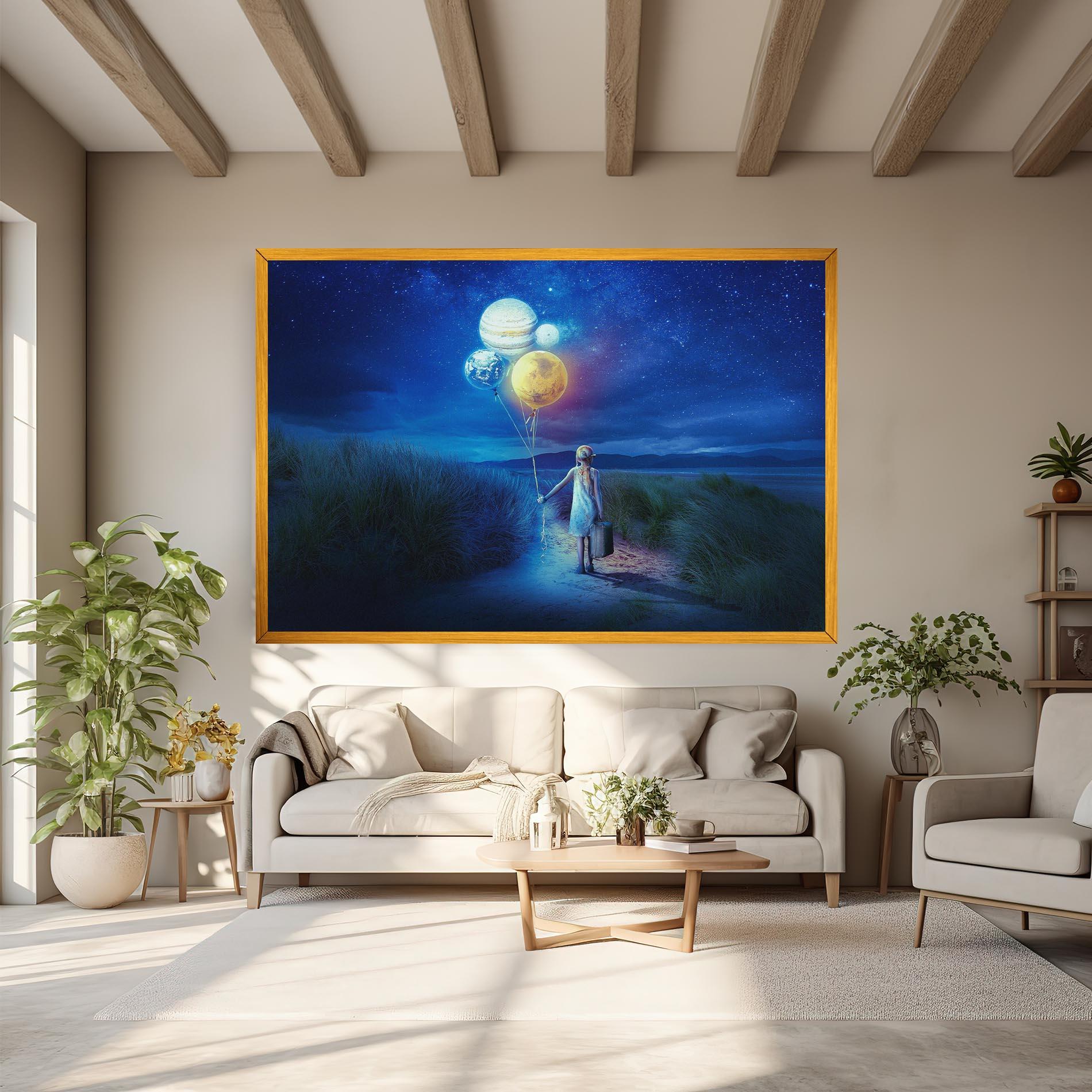 Tablou Canvas Love Our Planet mockup 6