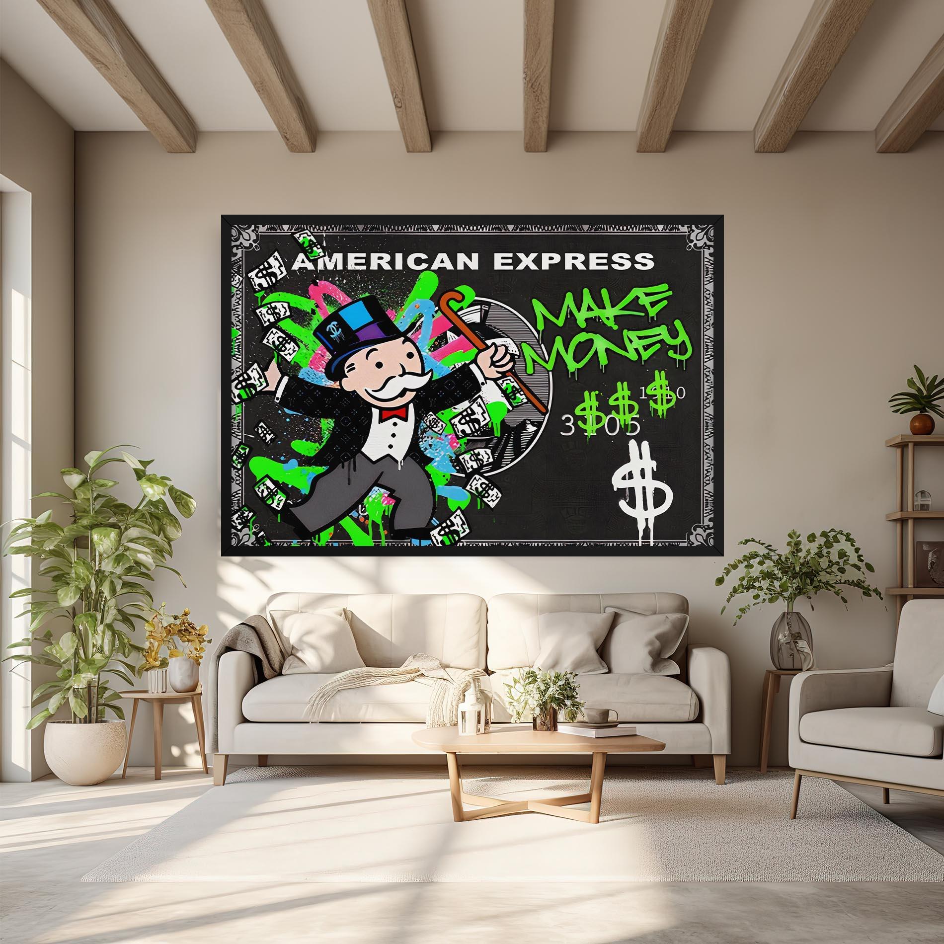 Tablou Canvas Make Money mockup 6