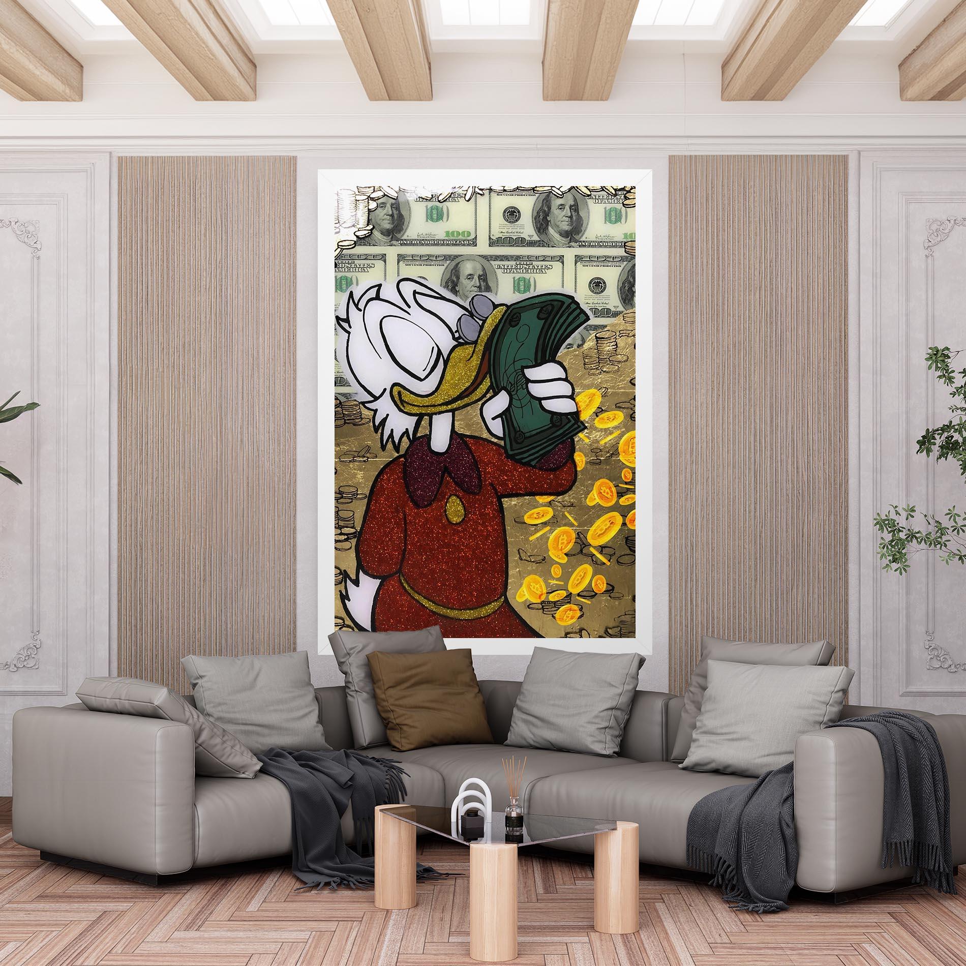 Tablou Canvas Smell Like Money mockup 6