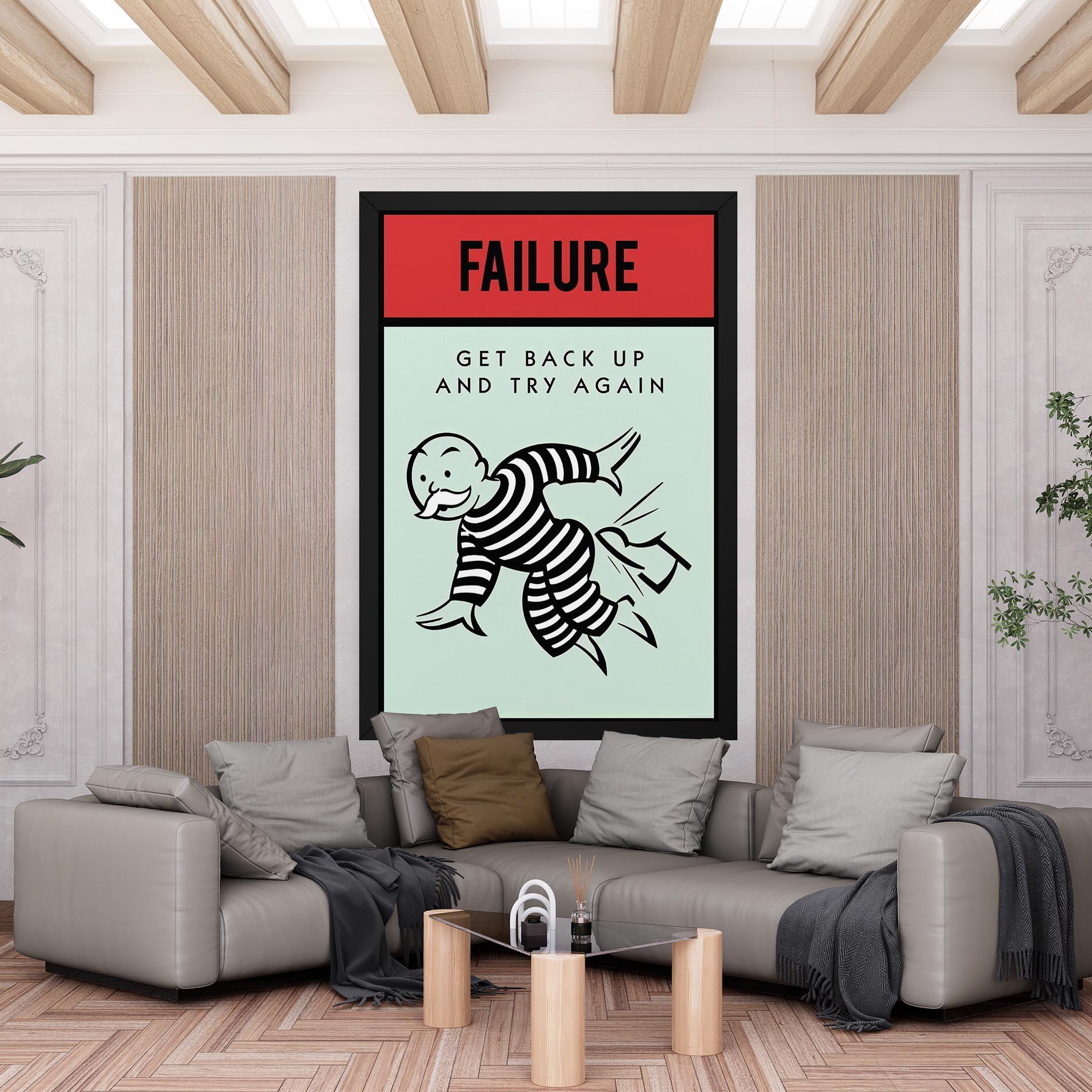 Tablou Canvas FAILURE mockup 6