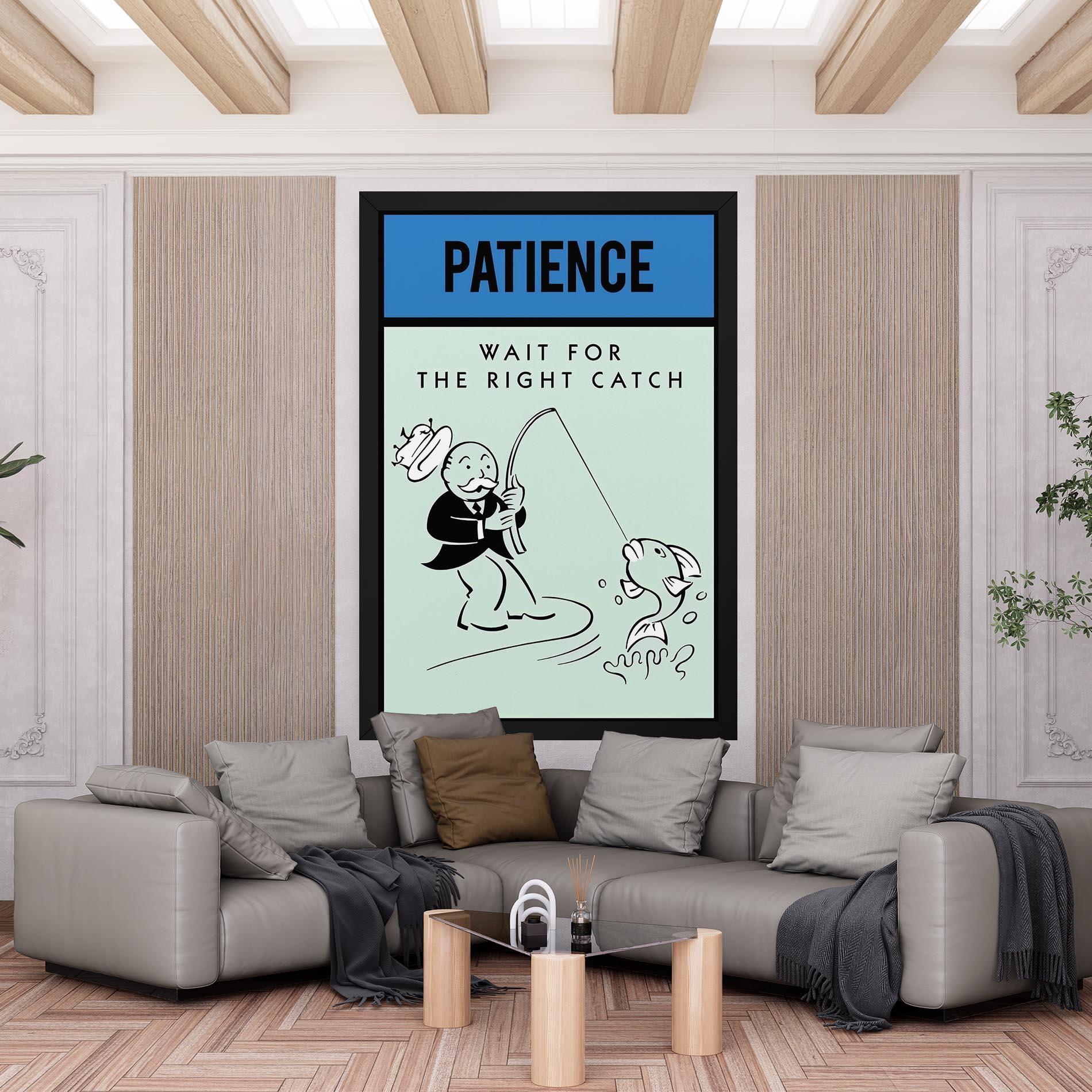 Tablou Canvas PATIENCE mockup 6