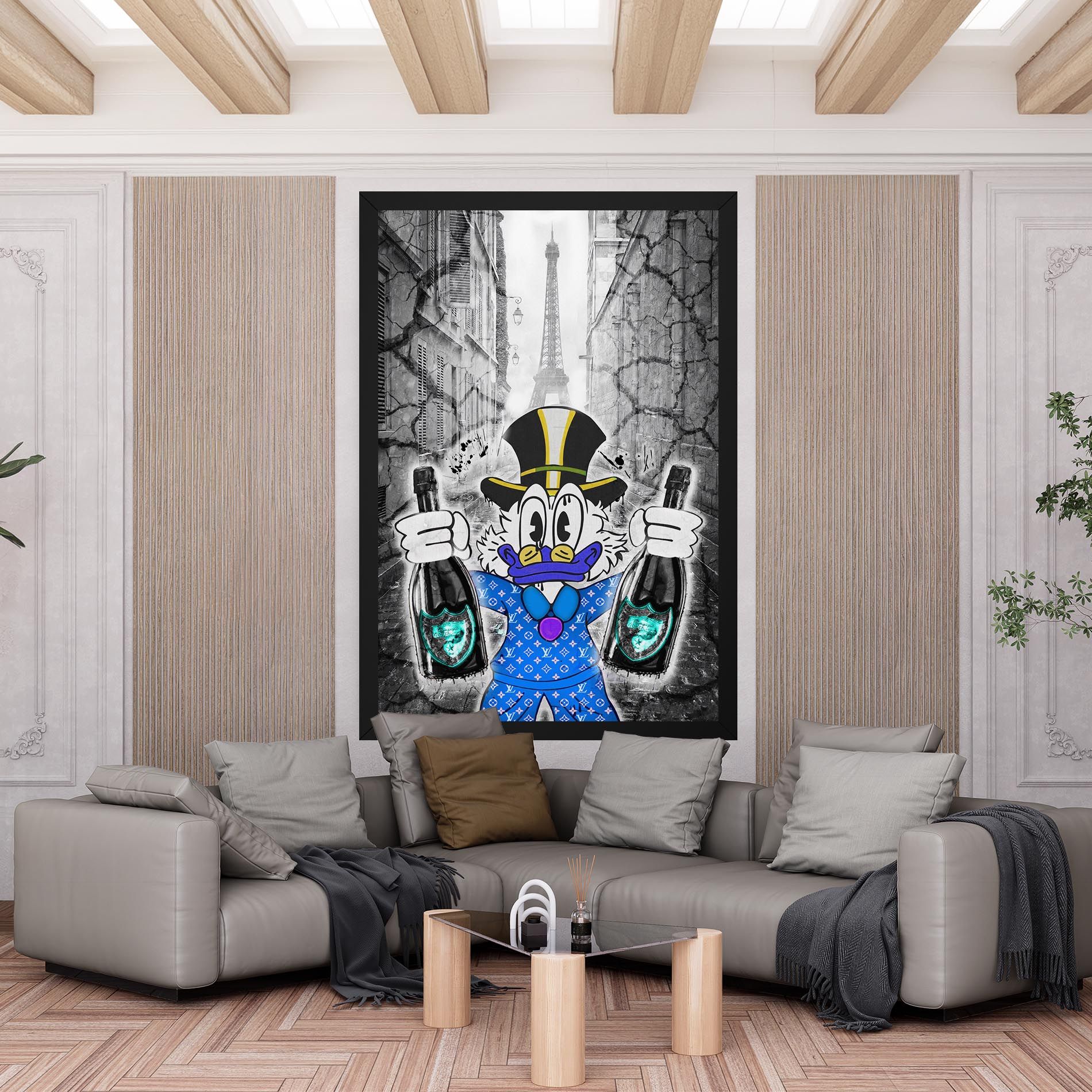 Wheres My Champagne Blue mockup 6