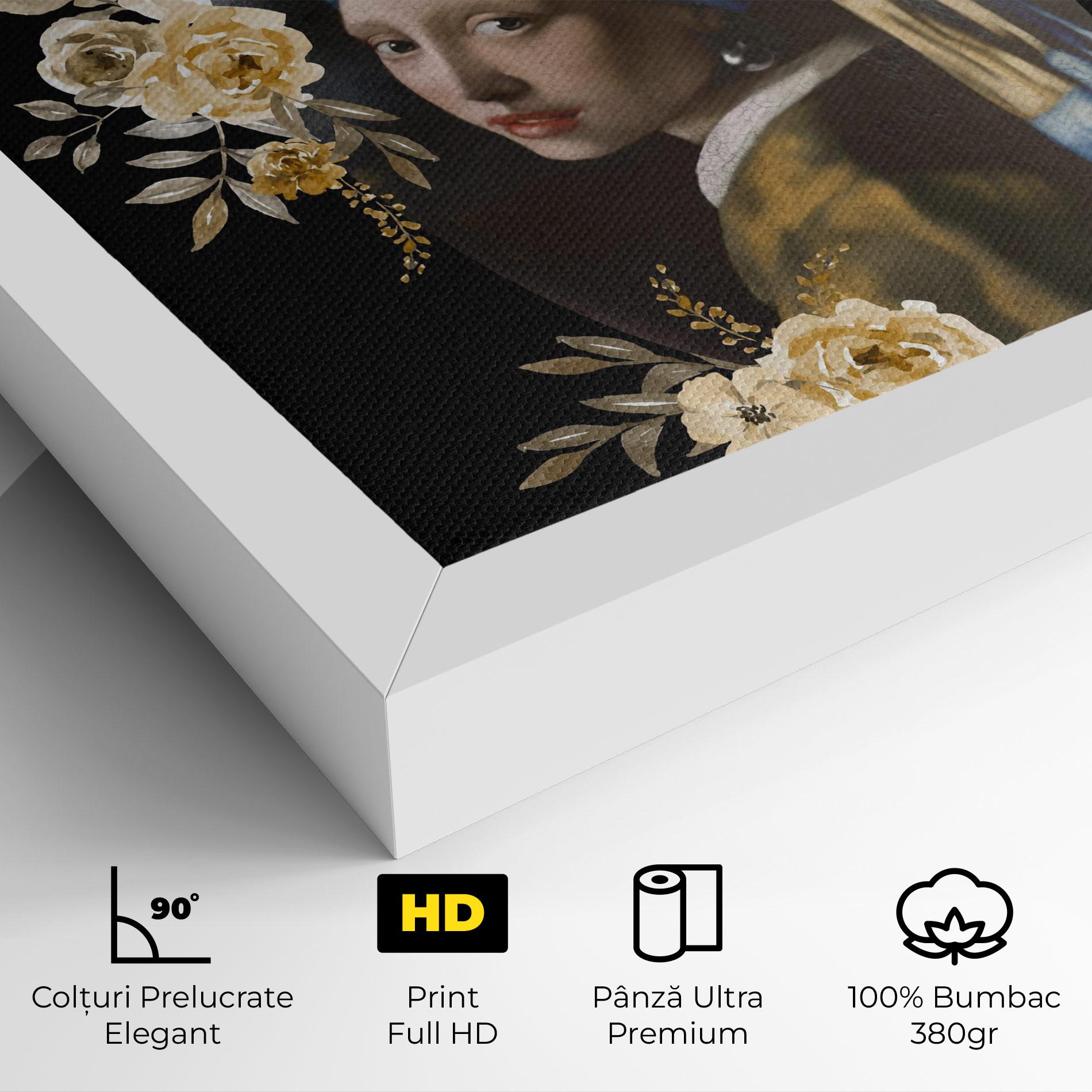 Tablou Canvas A Girl Is A Grenade mockup 4