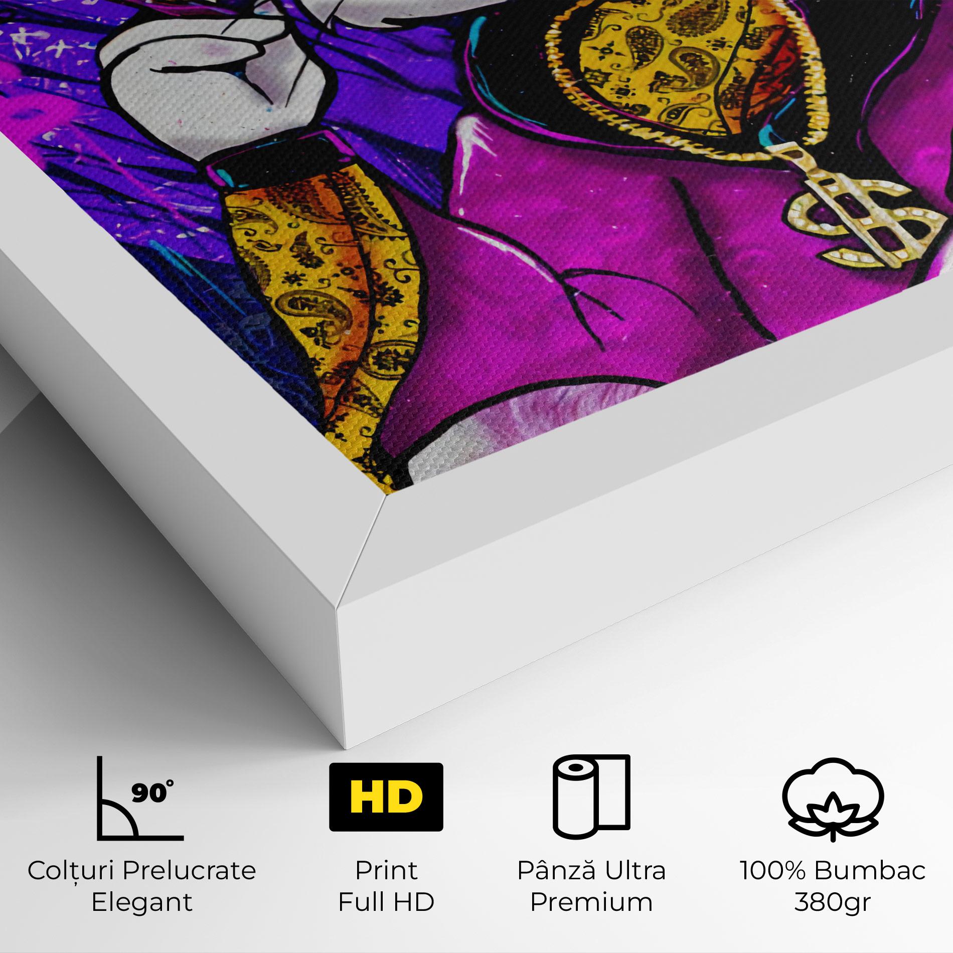 Tablou Canvas Boss Buny mockup 4