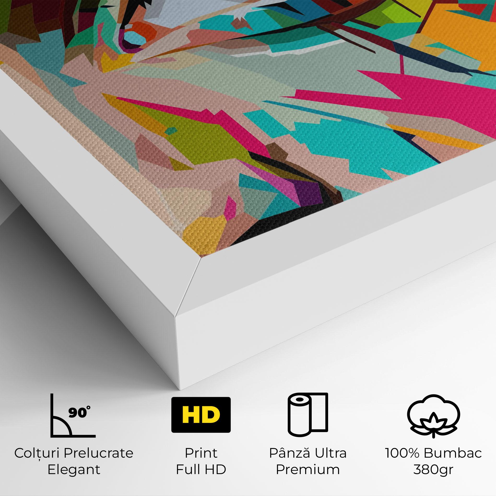 Tablou Canvas Colorful Eye mockup 4