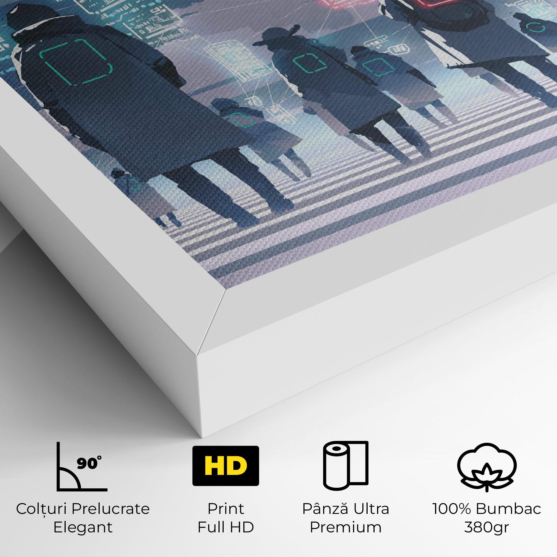 Tablou Canvas Futuristic People mockup 4