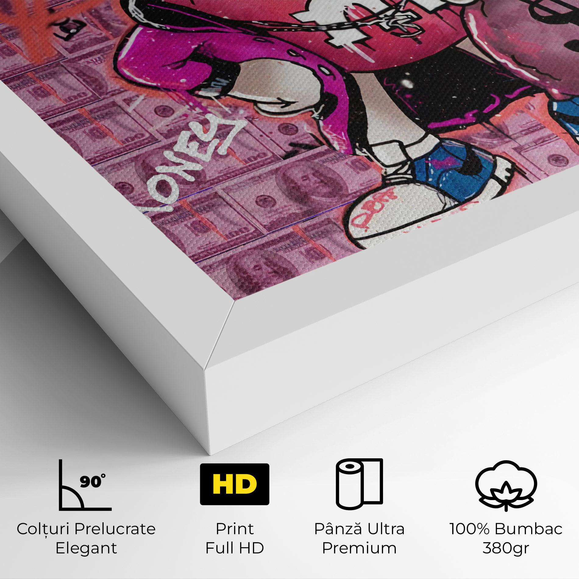 Tablou Canvas Give Me Your Money mockup 4