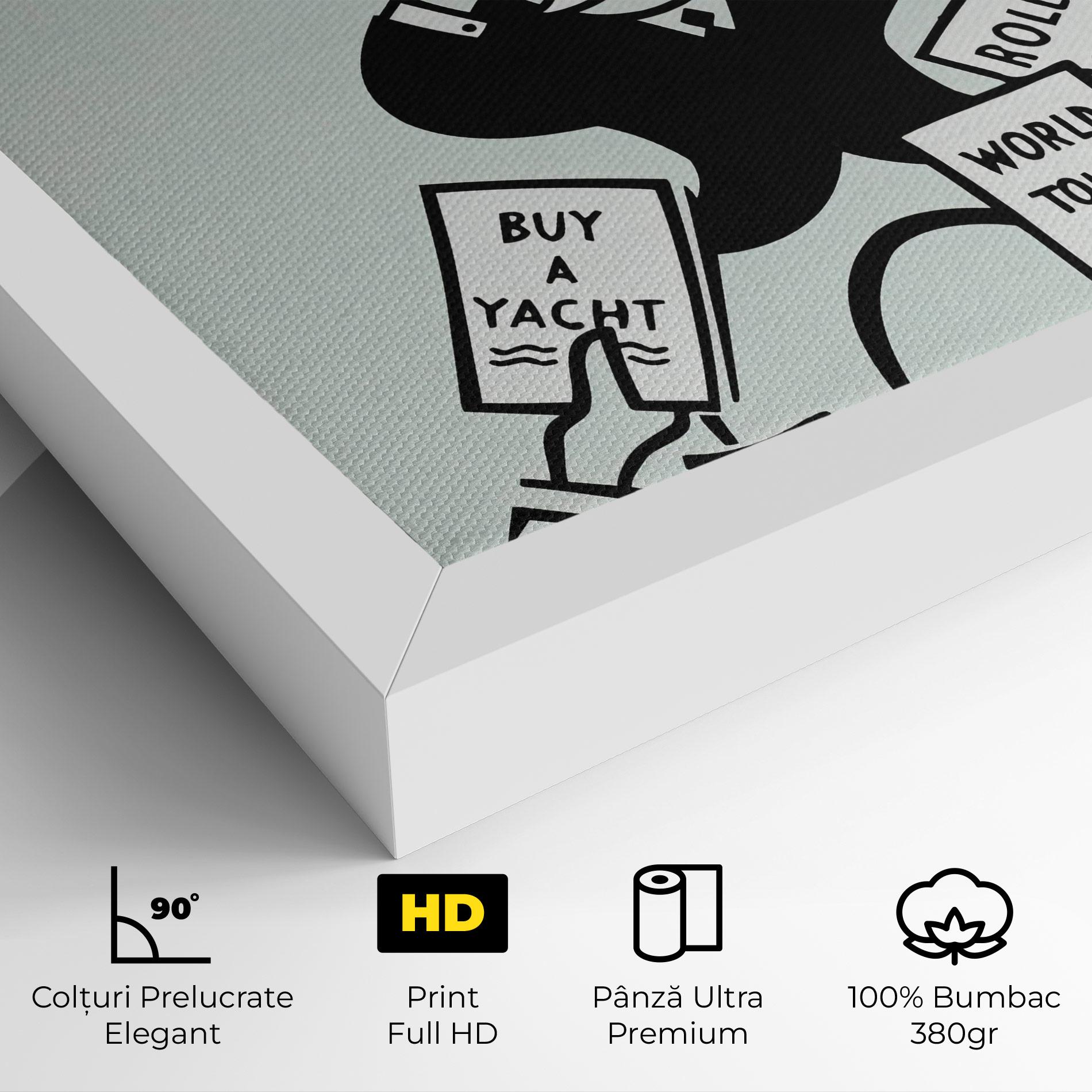 Tablou Canvas HAPPINES mockup 4