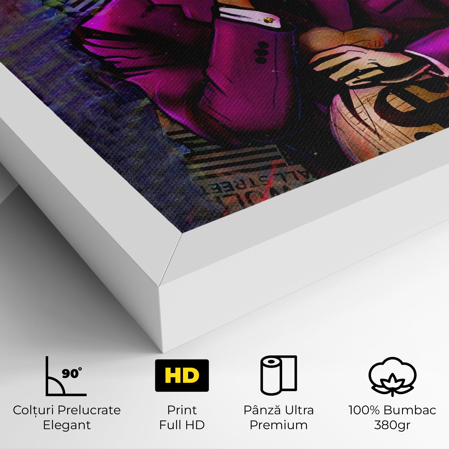 Tablou Canvas Silence Panda mockup 4