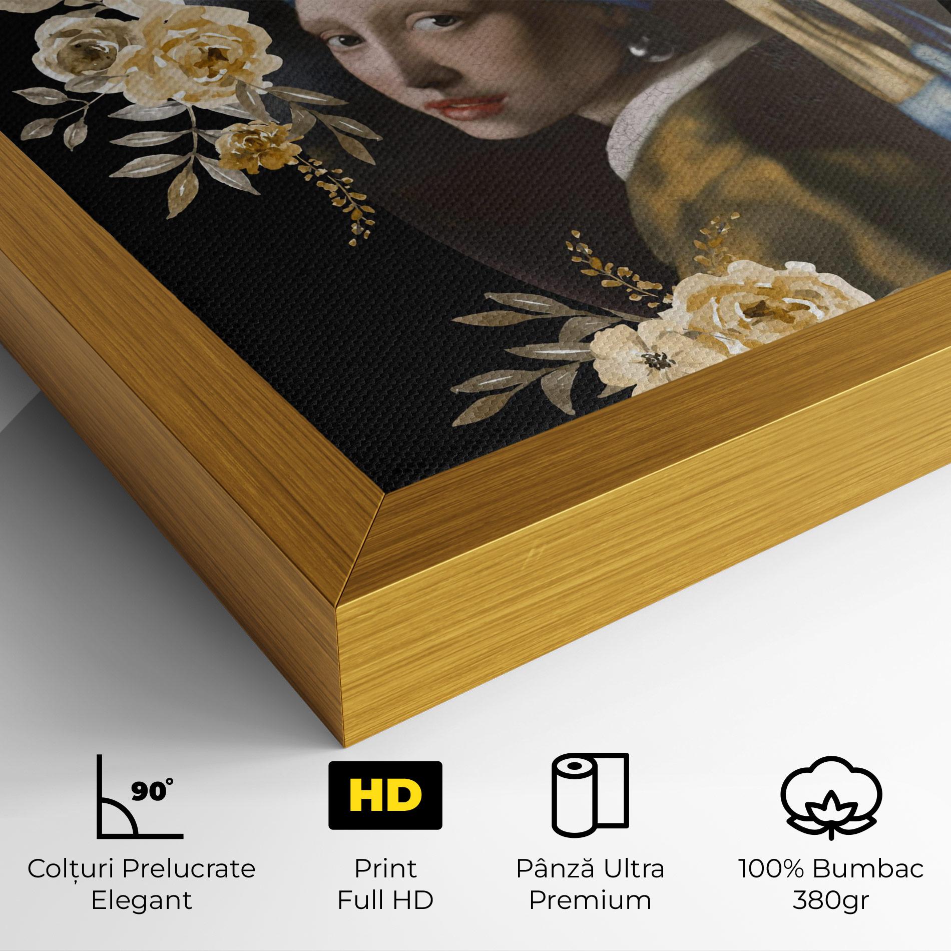 Tablou Canvas A Girl Is A Grenade mockup 4