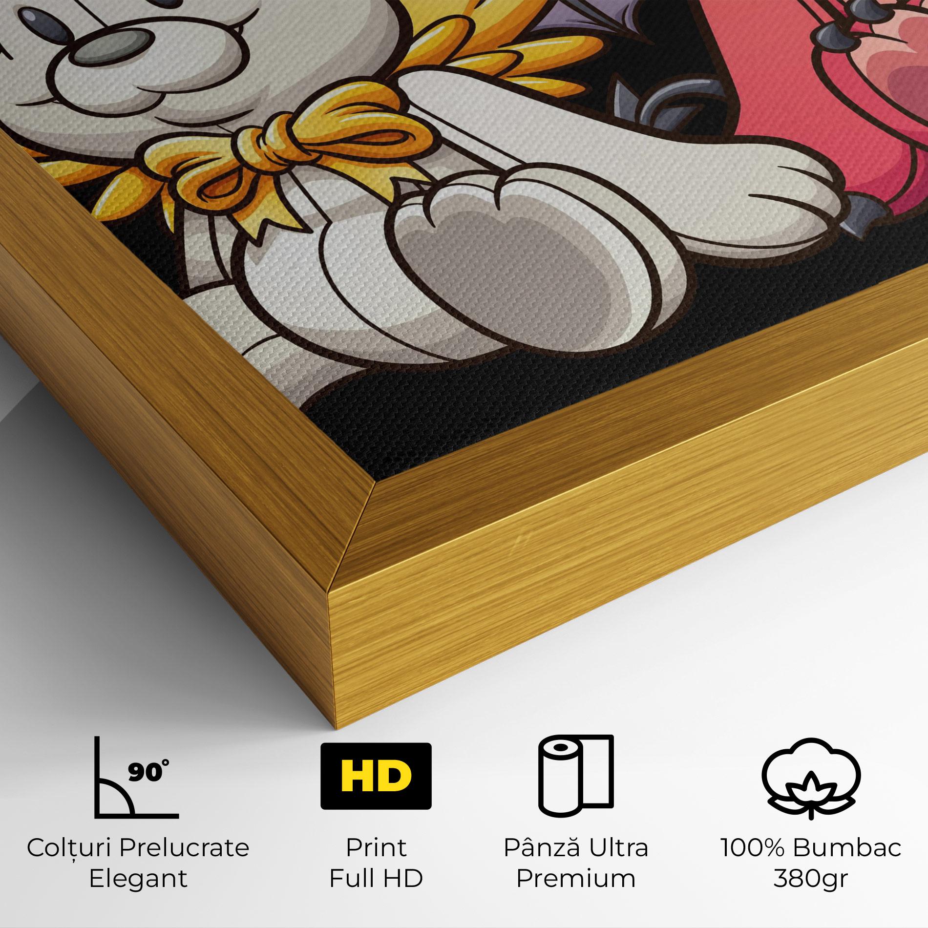 Tablou Canvas Angel Bear mockup 4