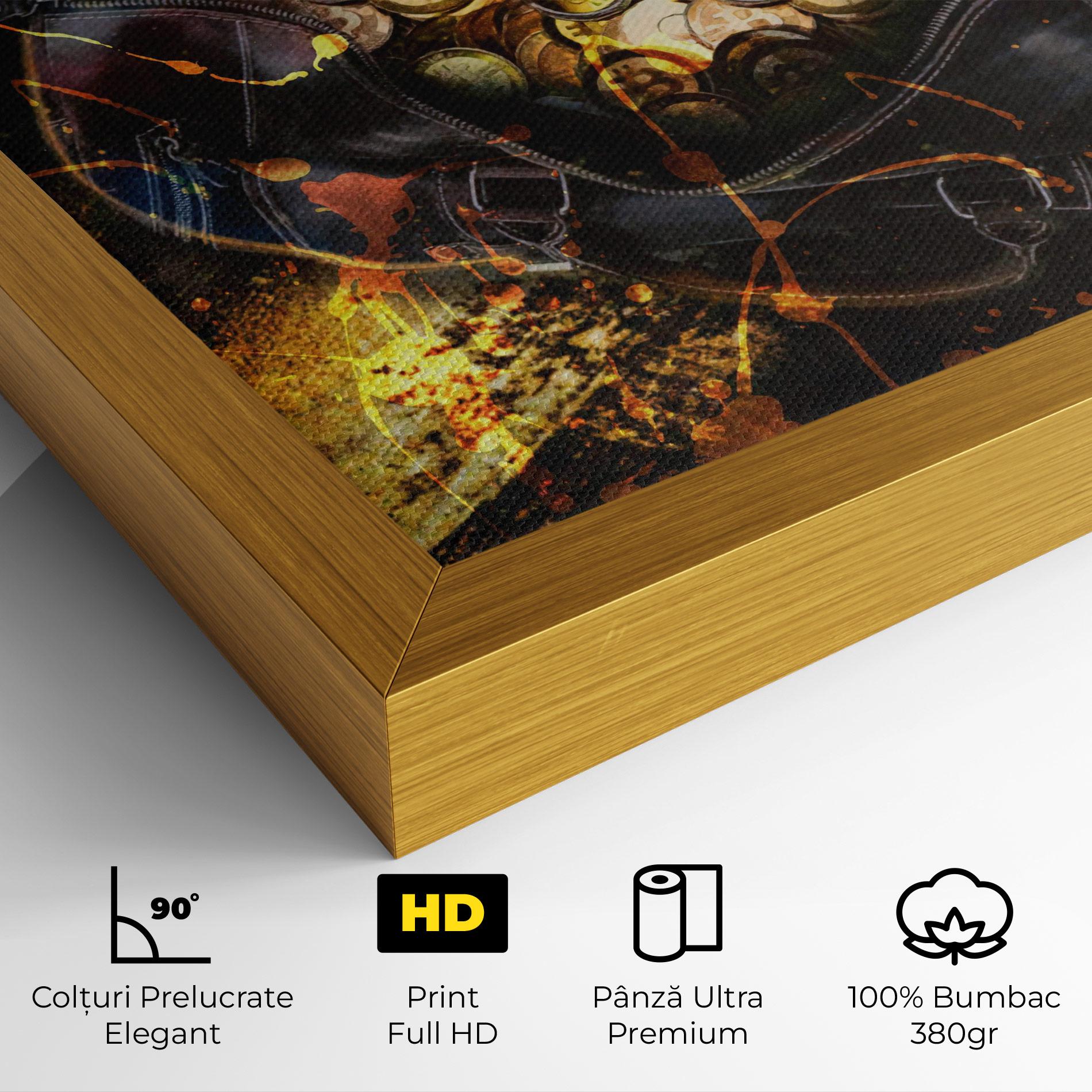 Tablou Canvas Crypto Rich mockup 4