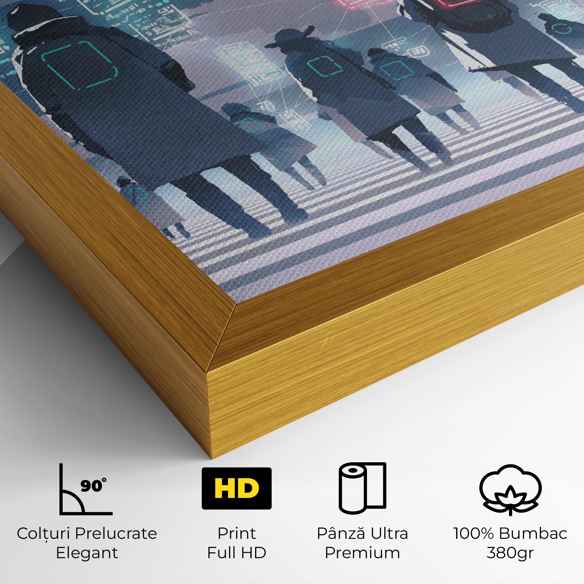 Tablou Canvas Futuristic People mockup 4