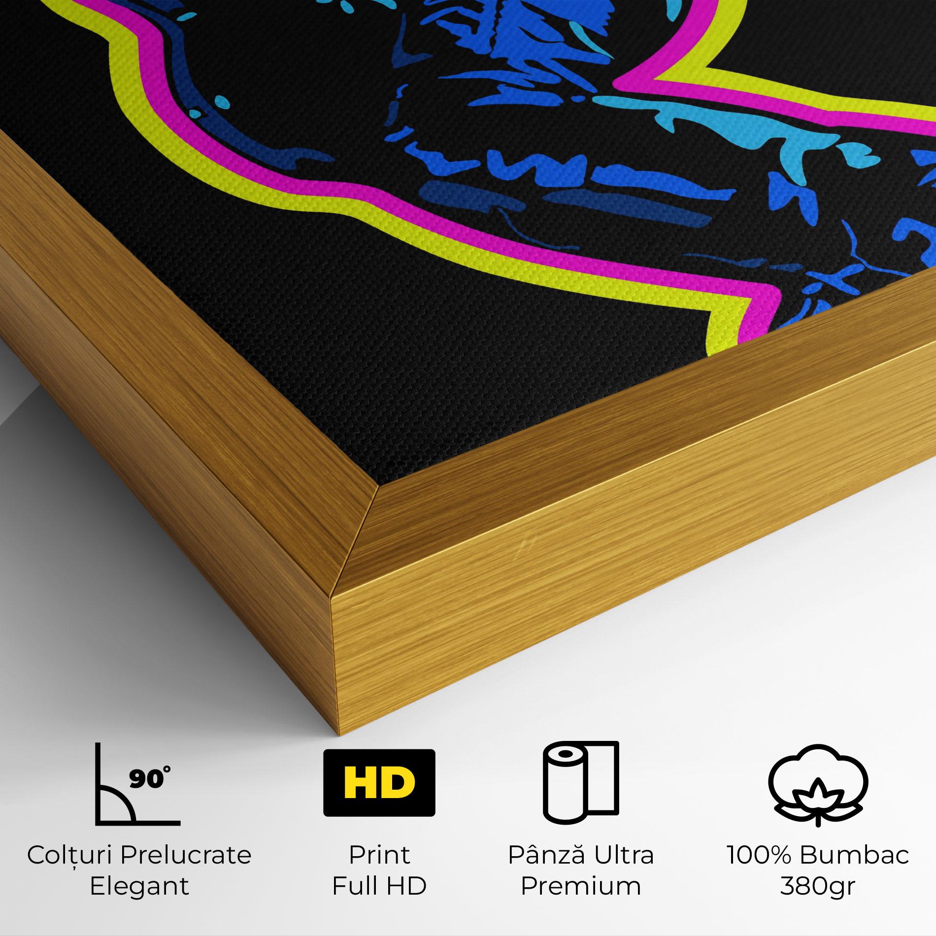 Tablou Canvas Guitarist Art mockup 4