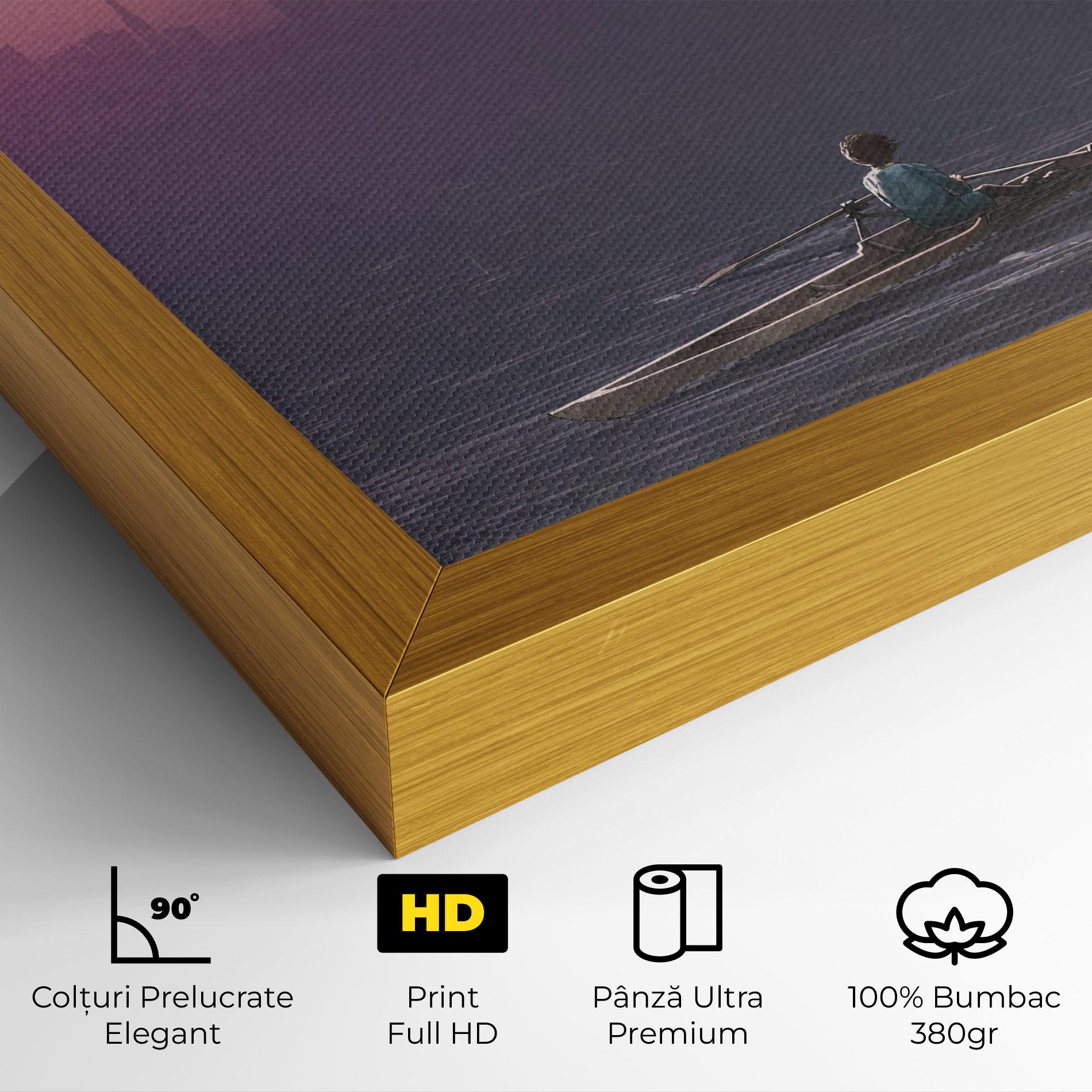 Tablou Canvas Mist City mockup 4