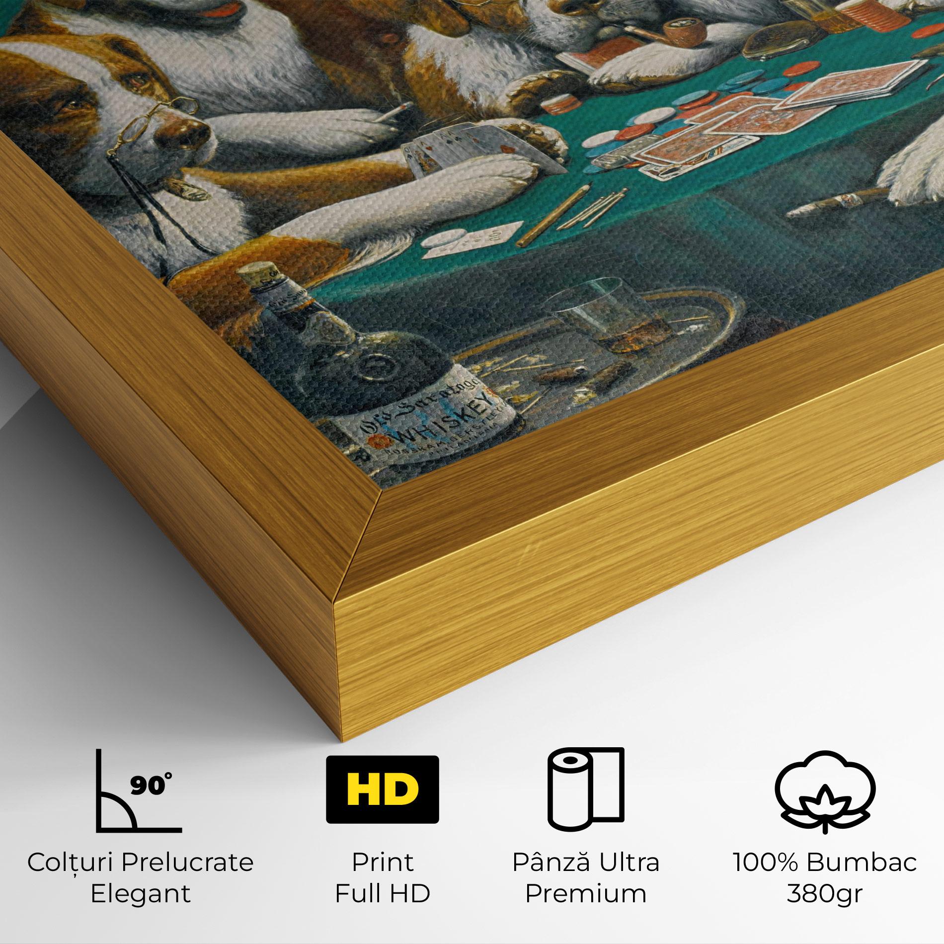 Tablou Canvas Poker Game mockup 4