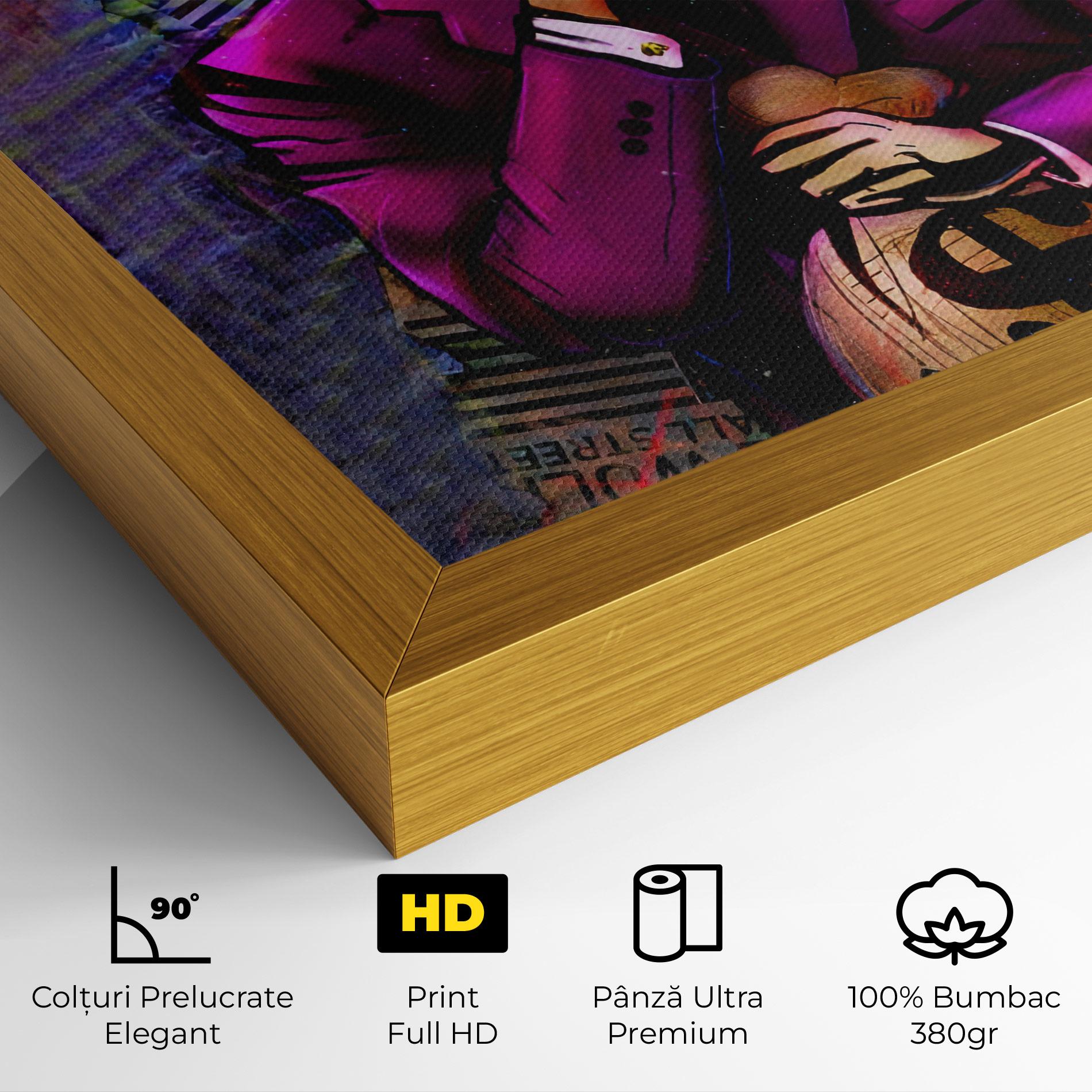 Tablou Canvas Silence Panda mockup 4