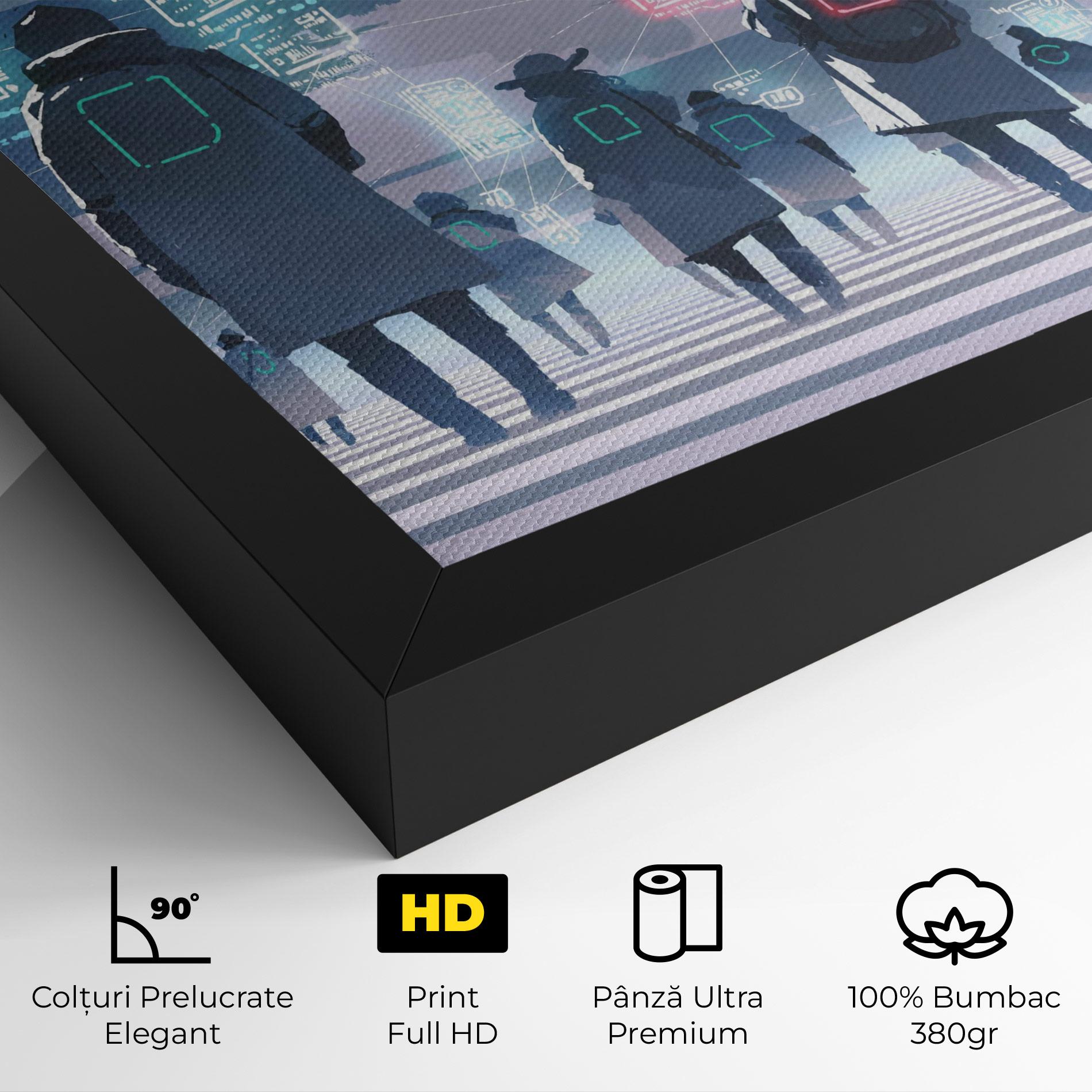 Tablou Canvas Futuristic People mockup 4