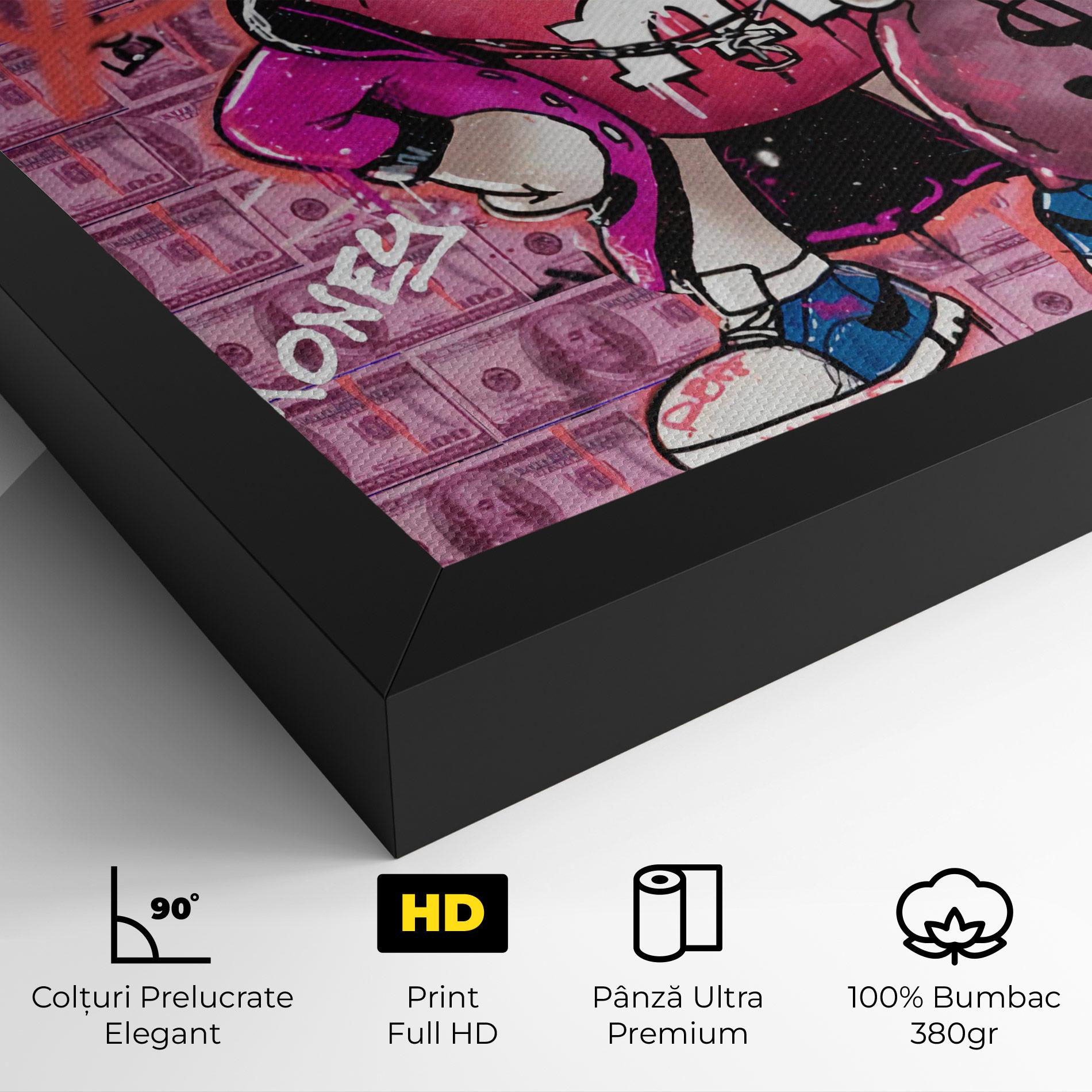 Tablou Canvas Give Me Your Money mockup 4