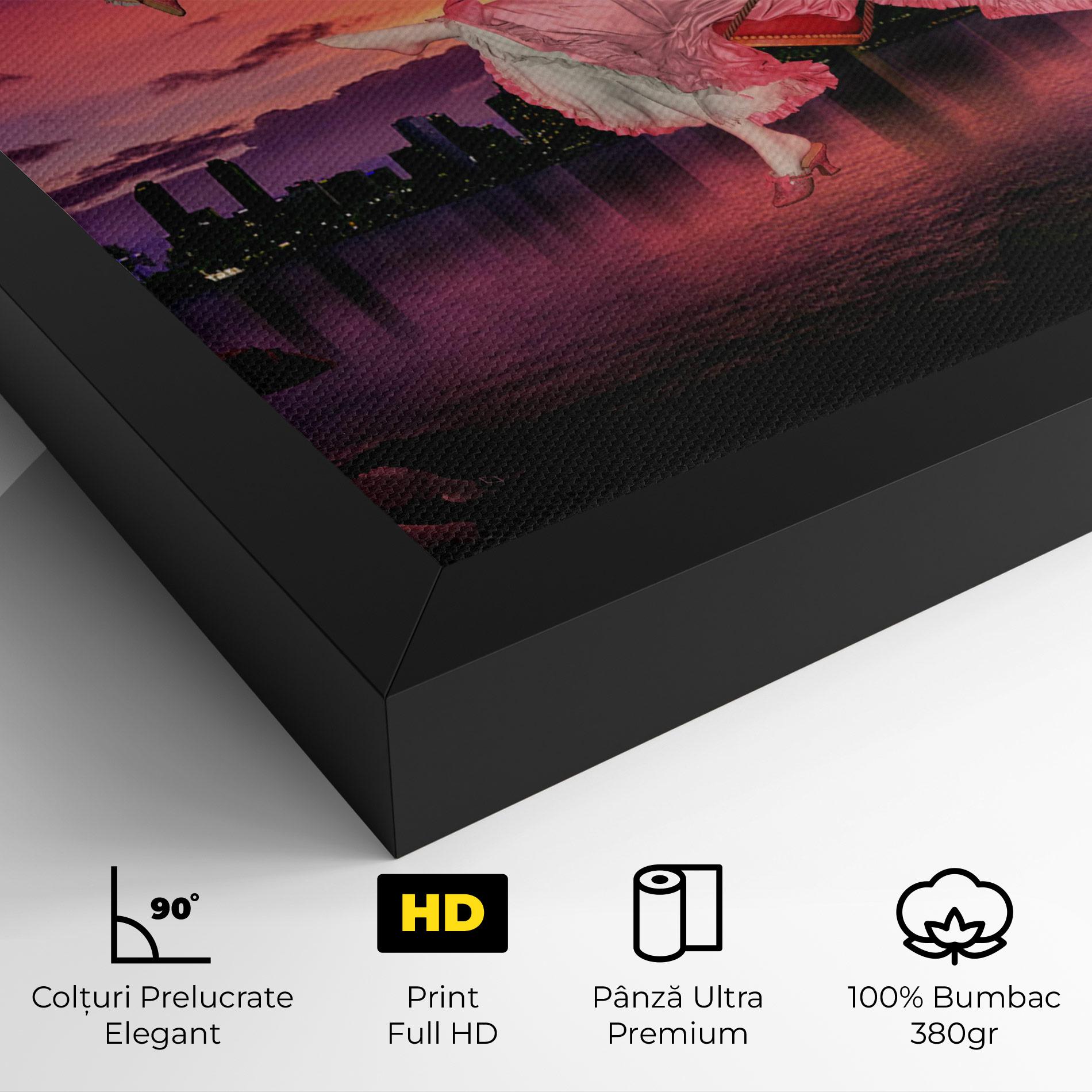 Tablou Canvas Once Upon A Sunset mockup 4