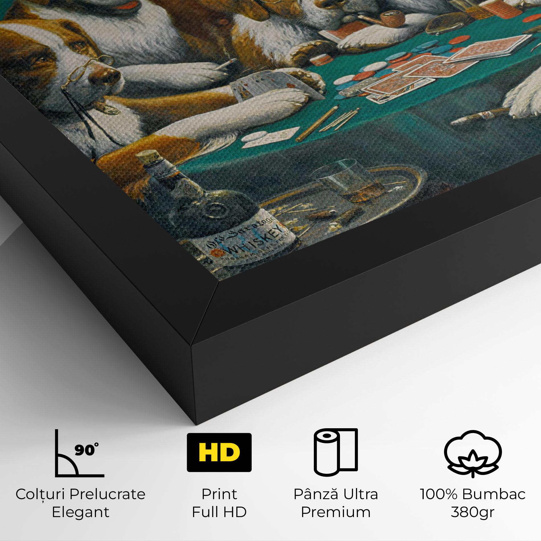 Tablou Canvas Poker Game mockup 4