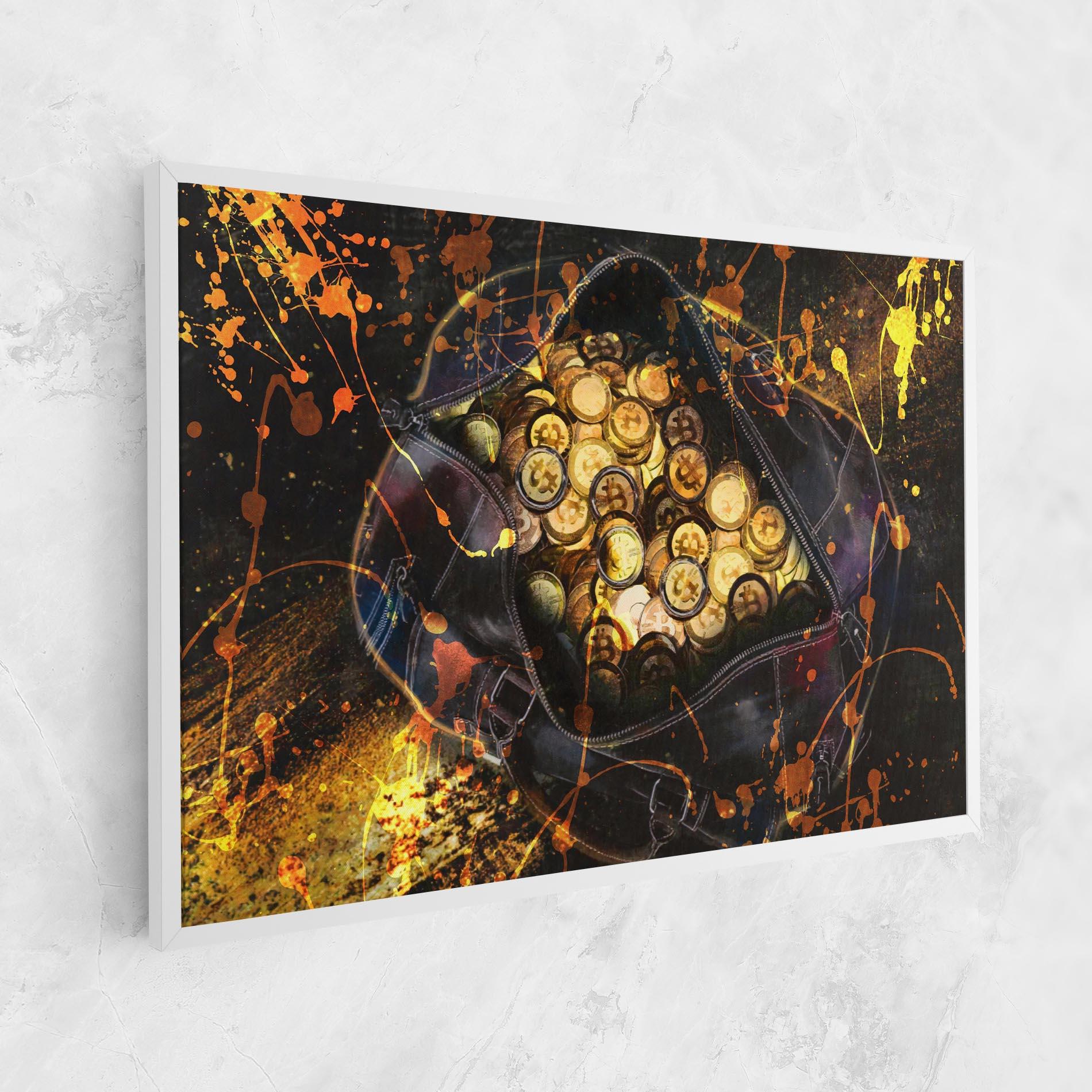 Tablou Canvas Crypto Rich mockup 1