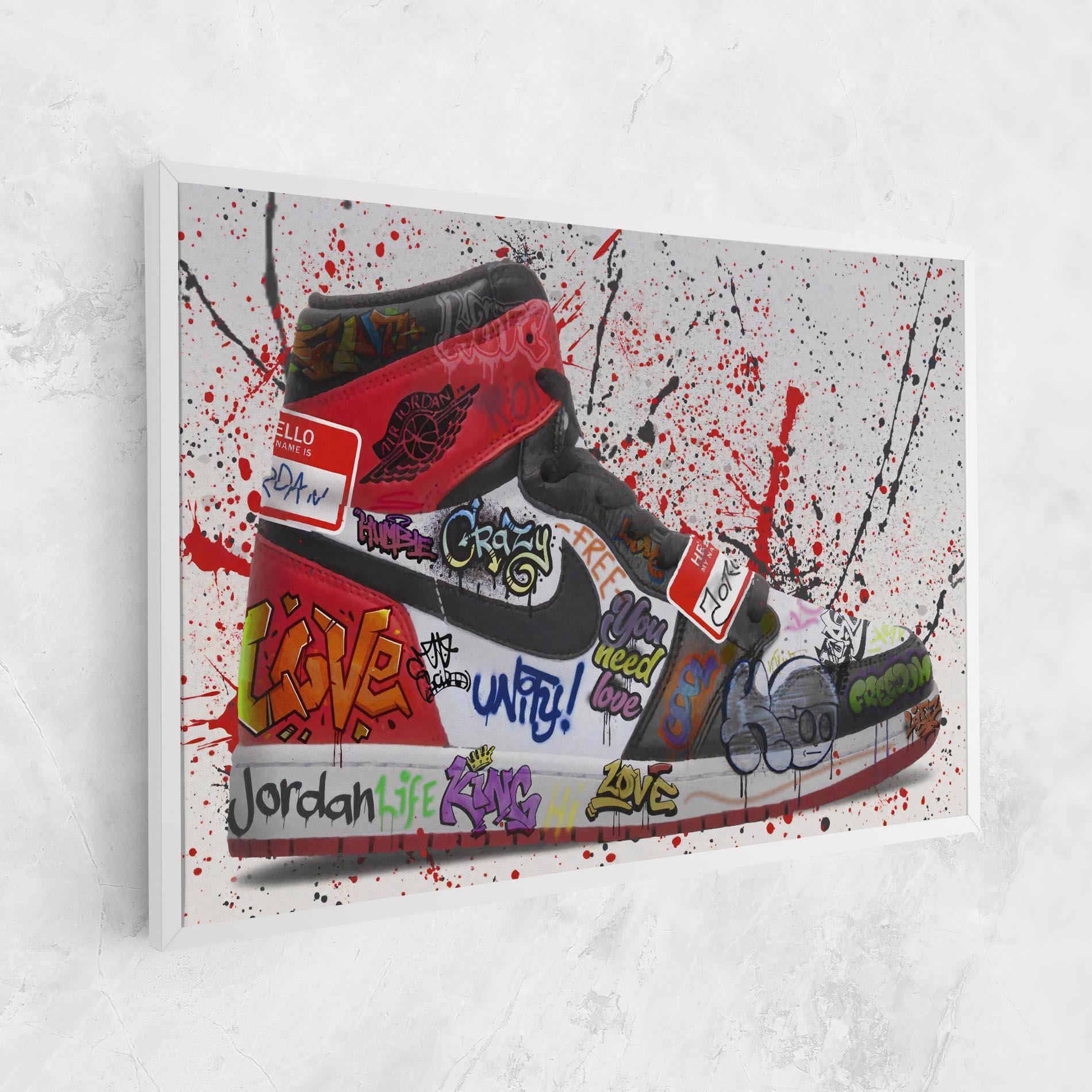 Tablou Canvas Jordan Drip mockup 1