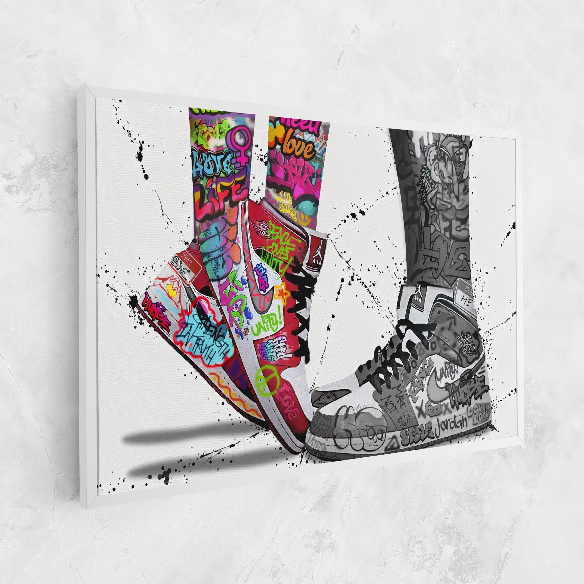 Tablou Canvas Love On My Toes mockup 1