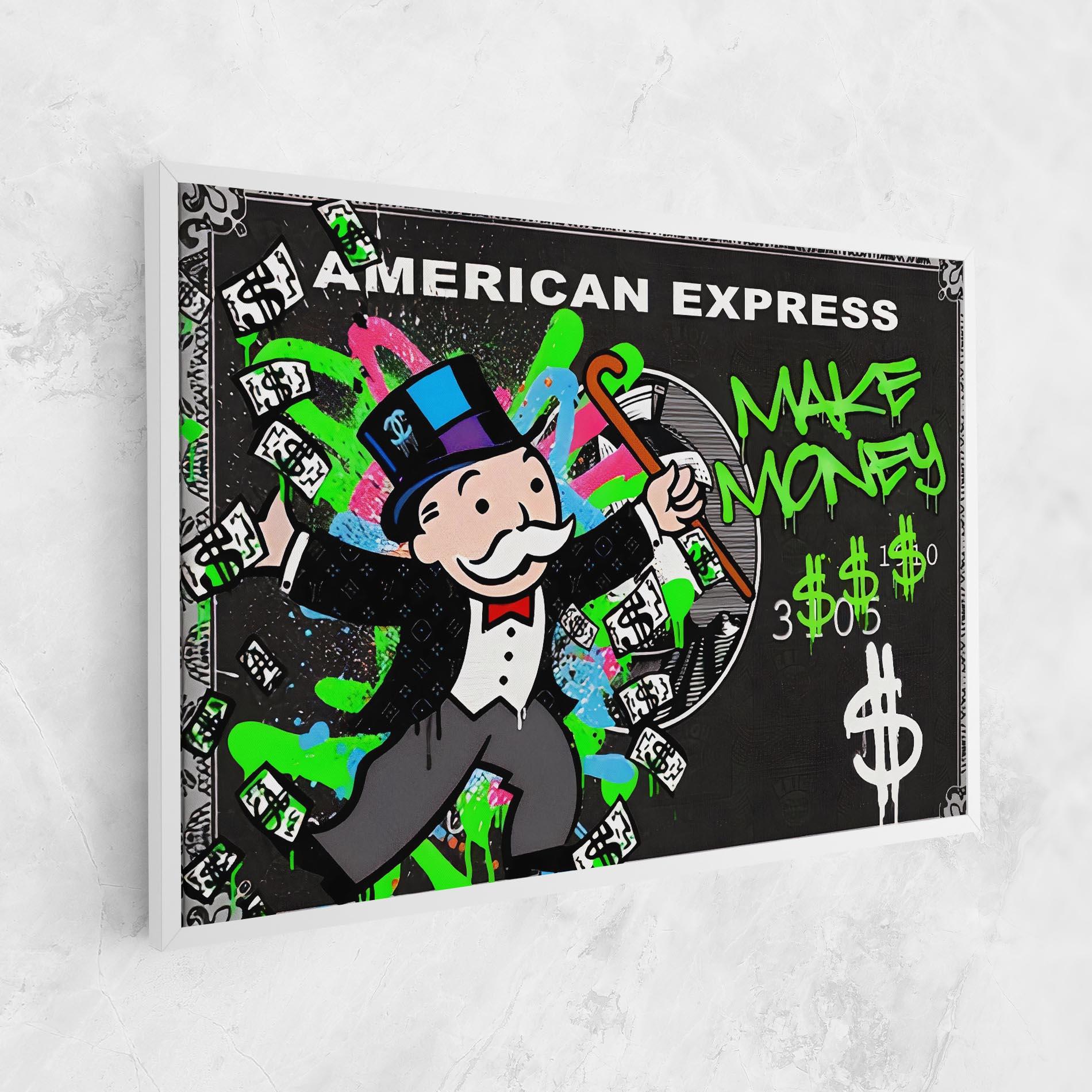 Tablou Canvas Make Money mockup 1