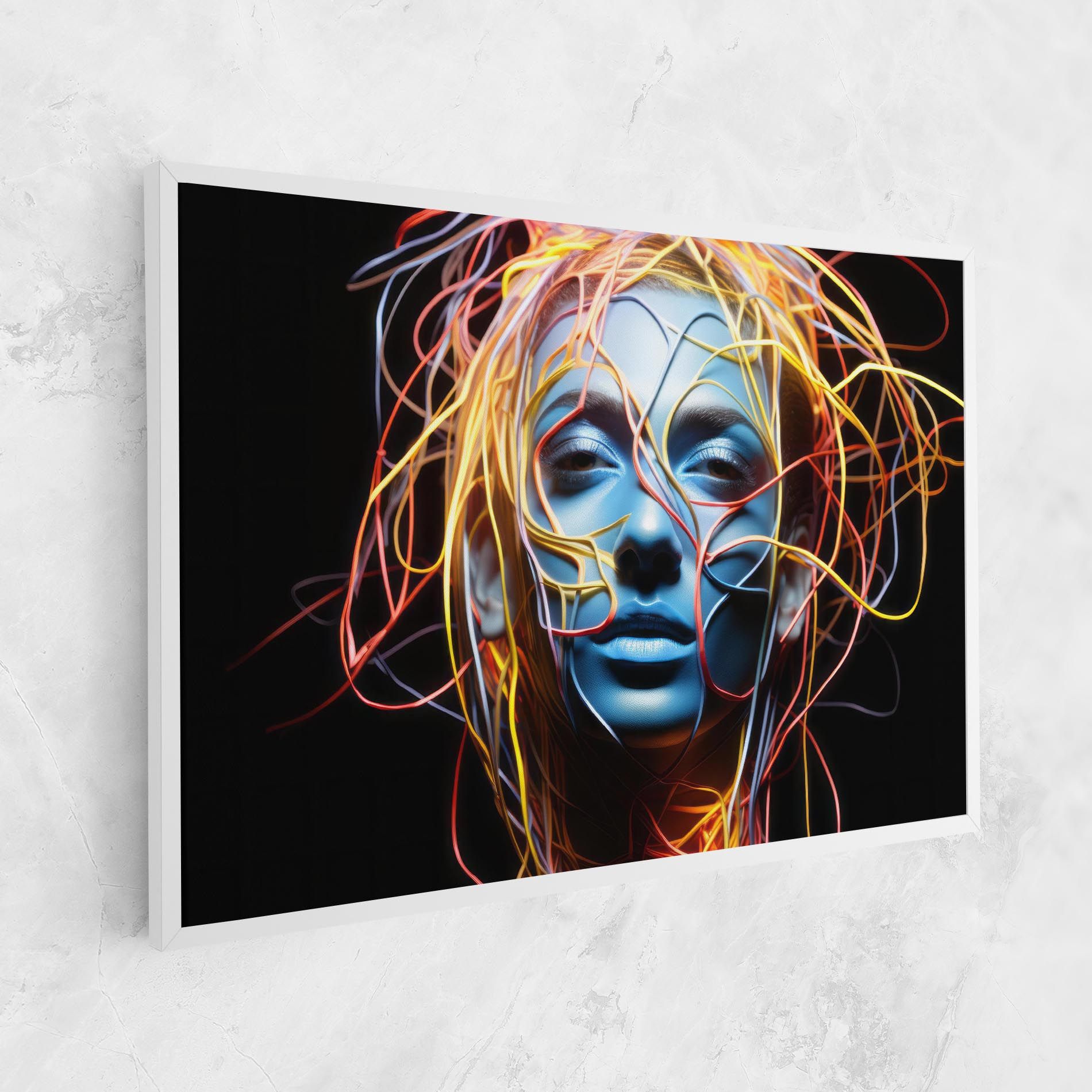 Neon Lights Hair mockup 1