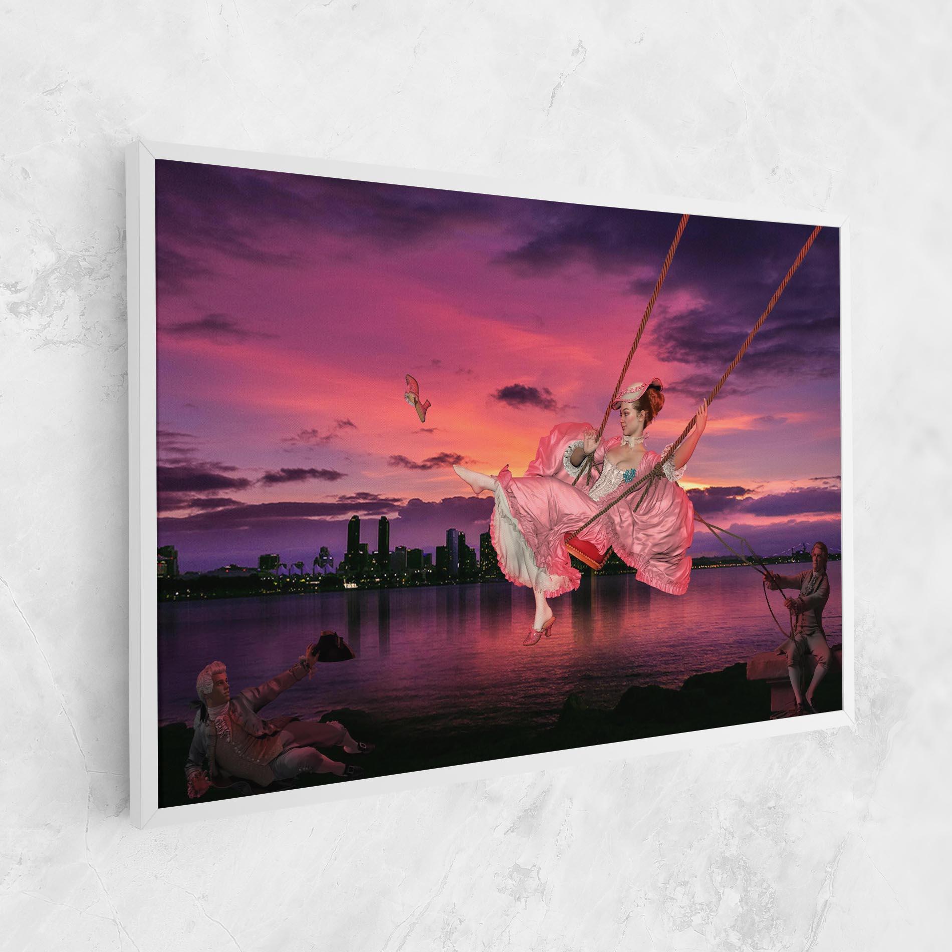 Tablou Canvas Once Upon A Sunset mockup 1