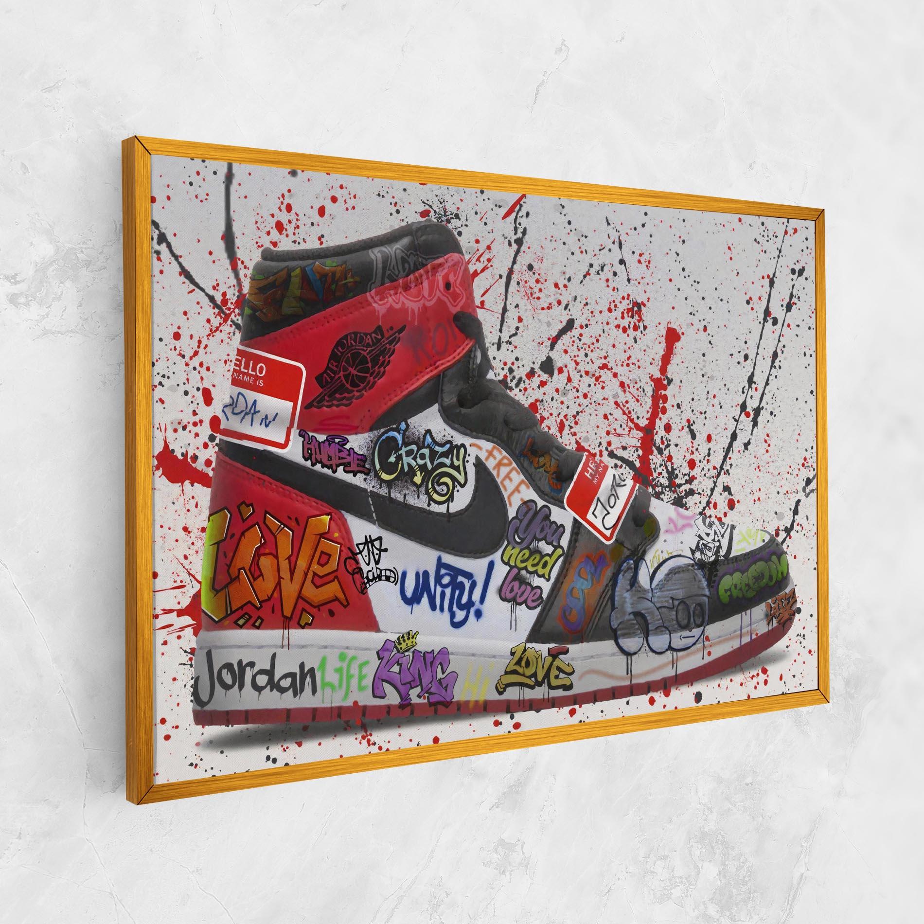 Tablou Canvas Jordan Drip mockup 1