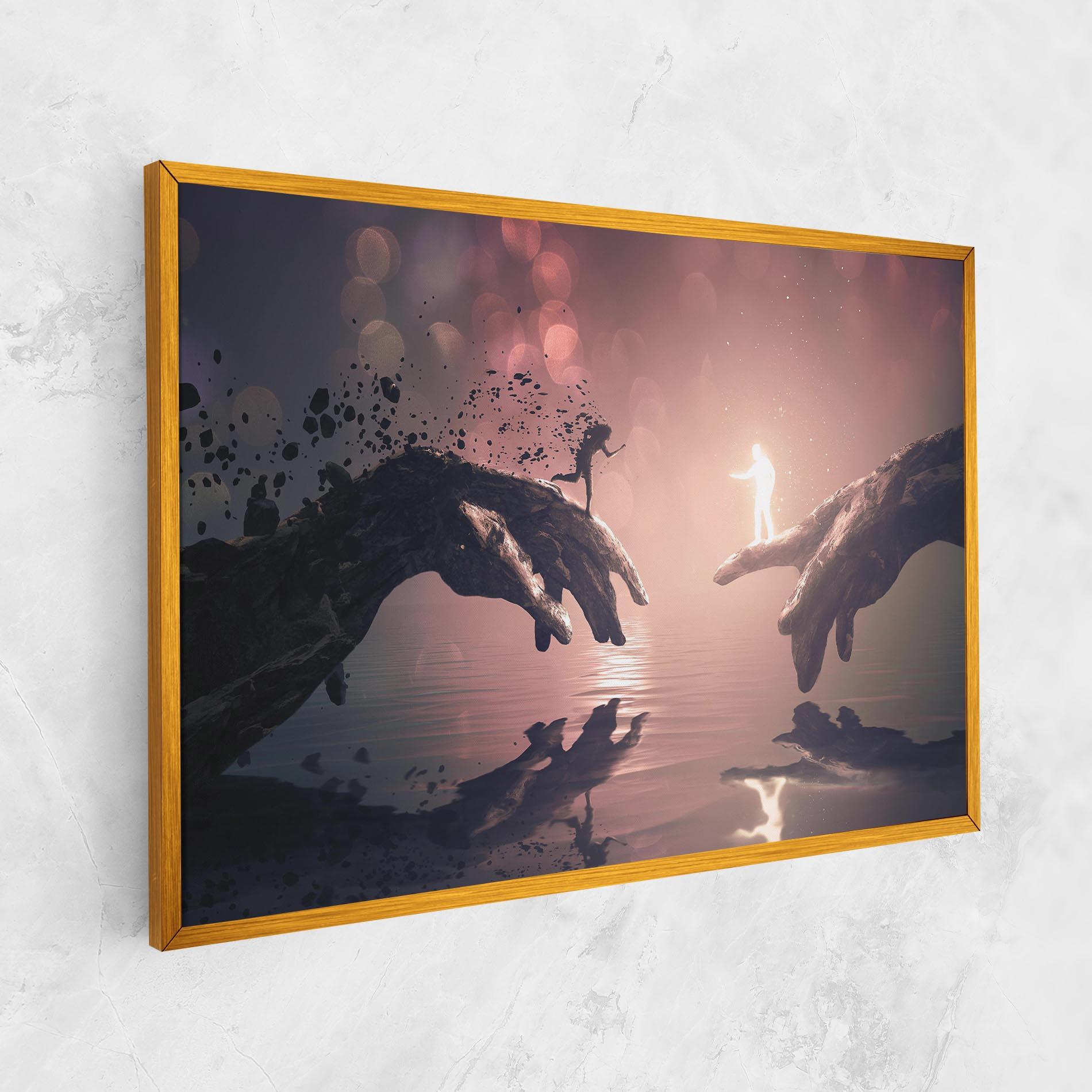 Tablou Canvas Life Story mockup 1