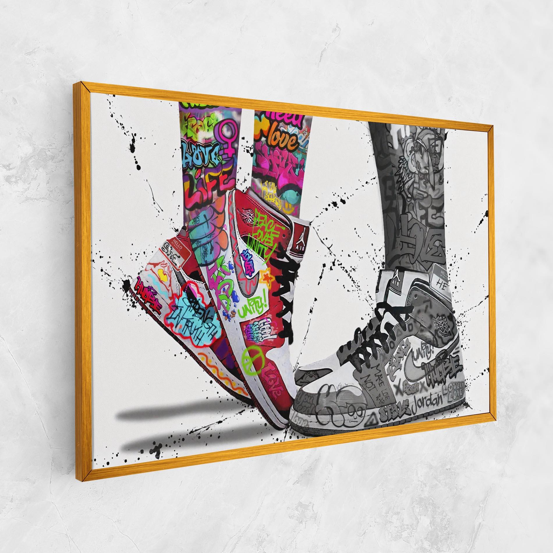 Tablou Canvas Love On My Toes mockup 1