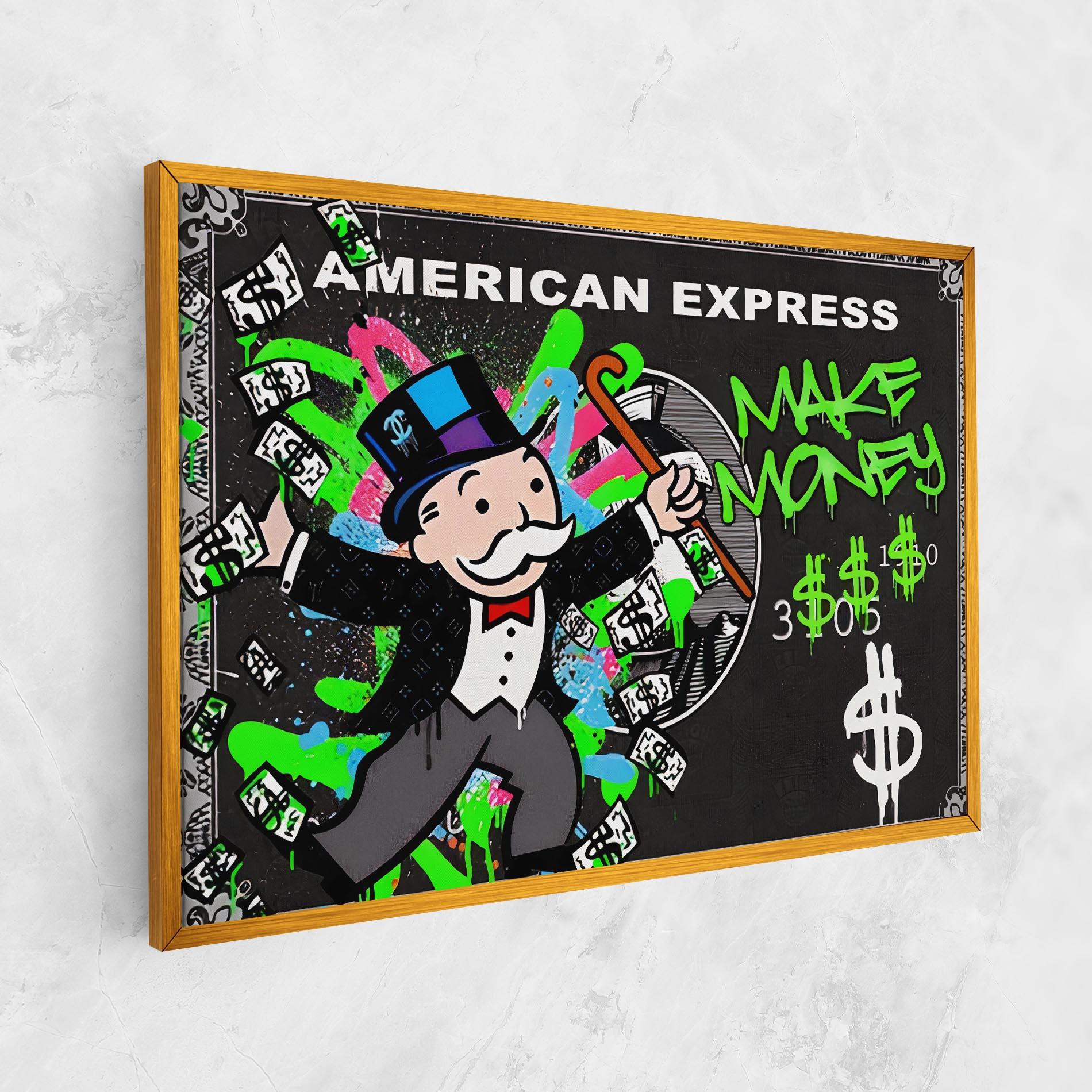 Tablou Canvas Make Money mockup 1