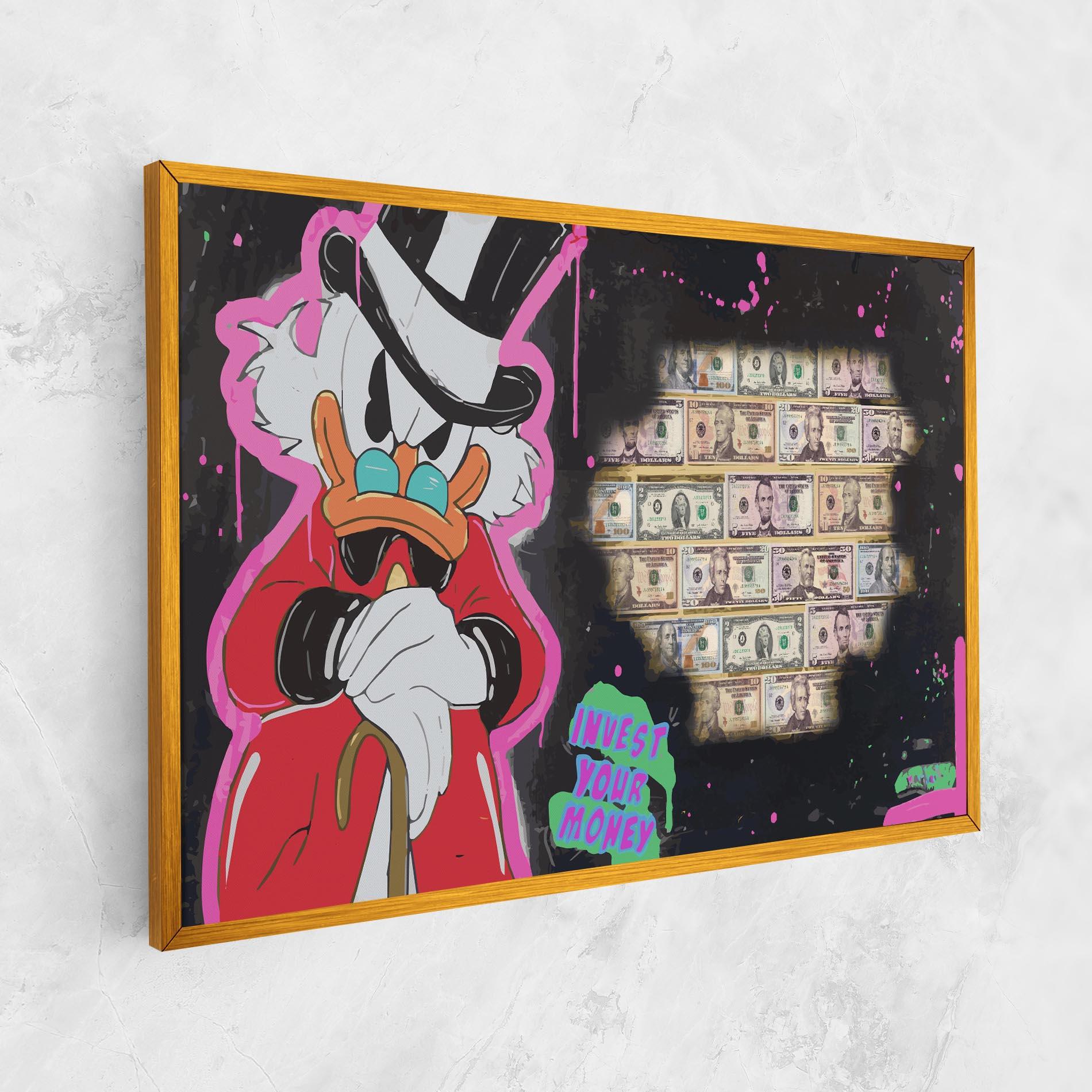 Tablou Canvas Money Advice mockup 1