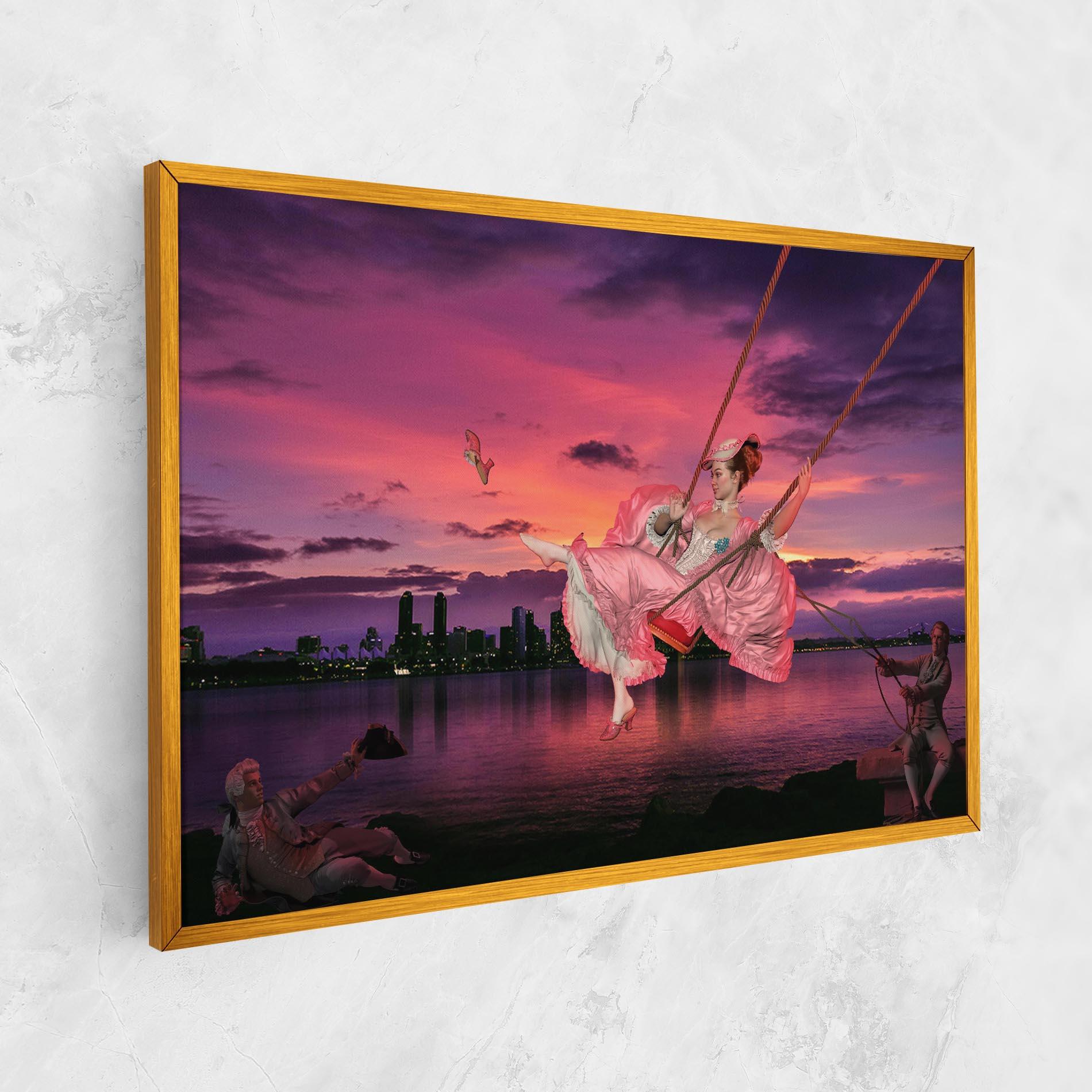 Tablou Canvas Once Upon A Sunset mockup 1