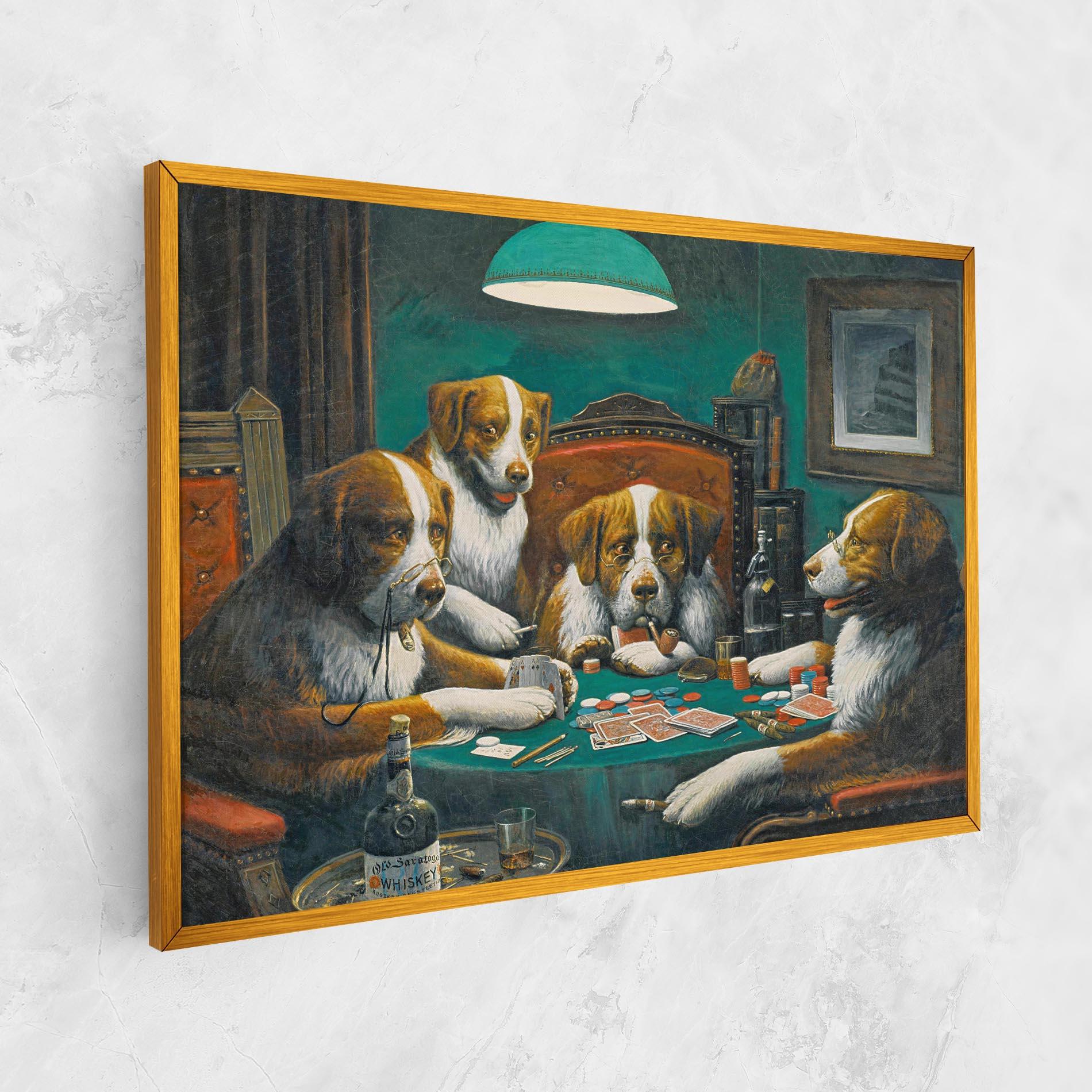 Tablou Canvas Poker Game mockup 1