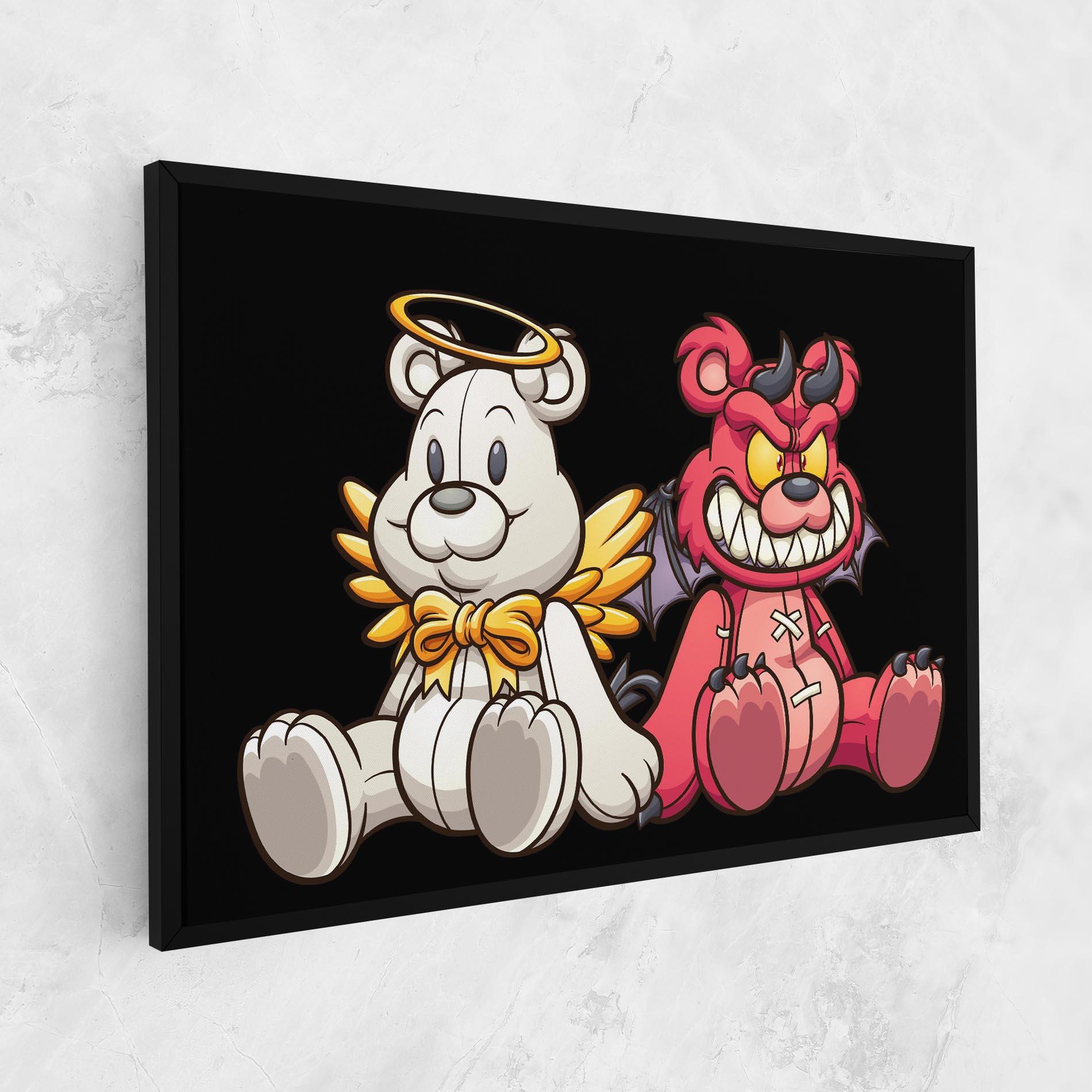Tablou Canvas Angel Bear mockup 1