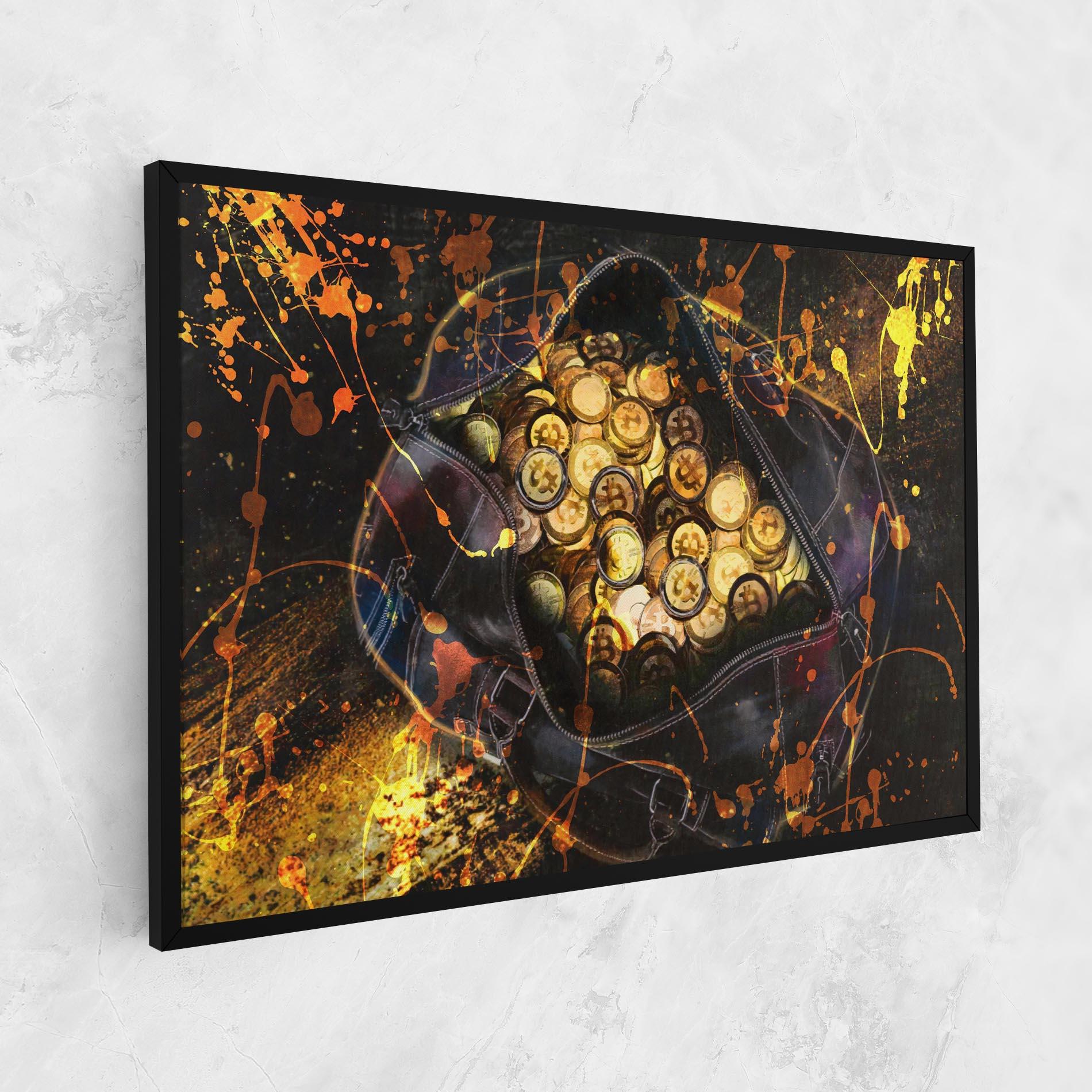 Tablou Canvas Crypto Rich mockup 1