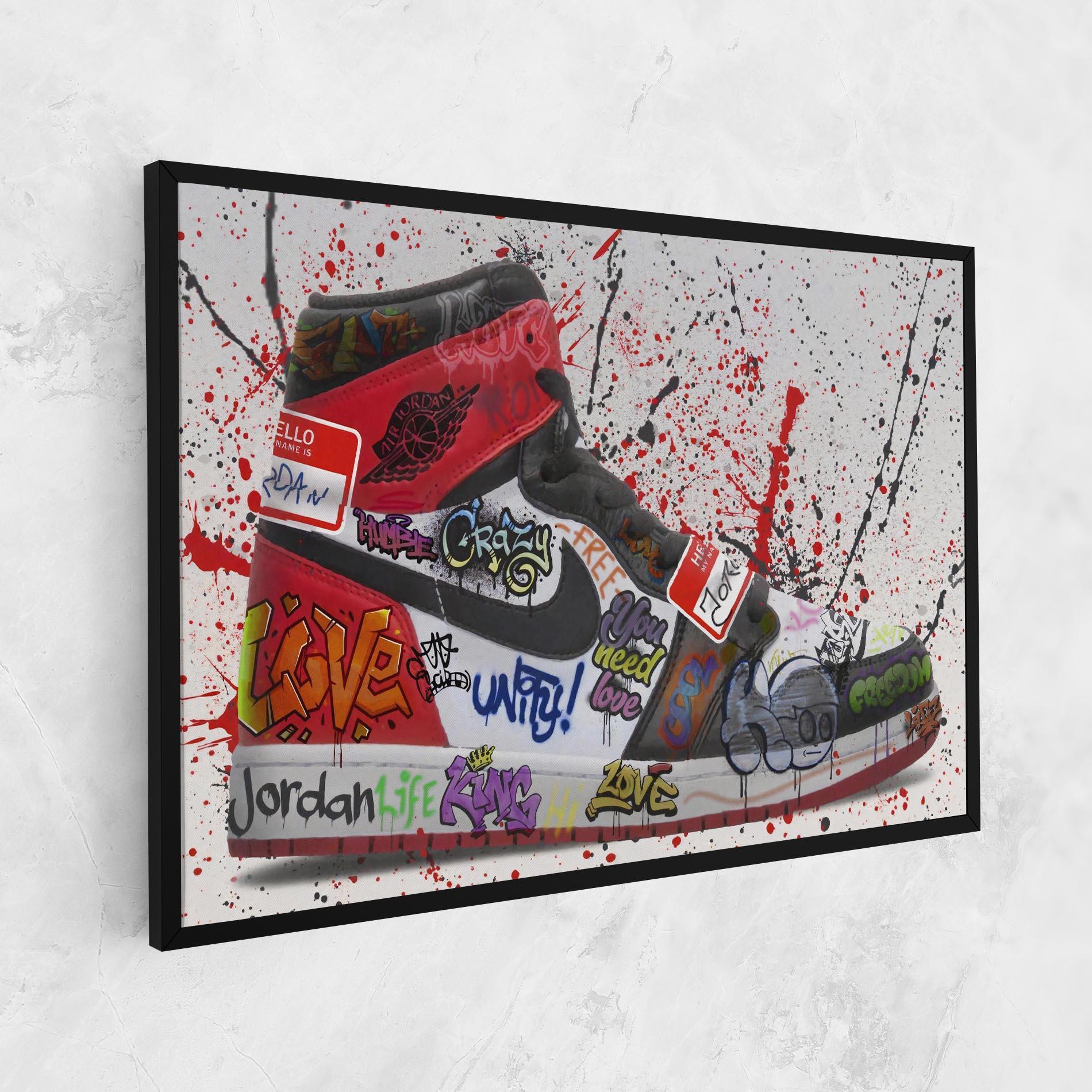 Tablou Canvas Jordan Drip mockup 1